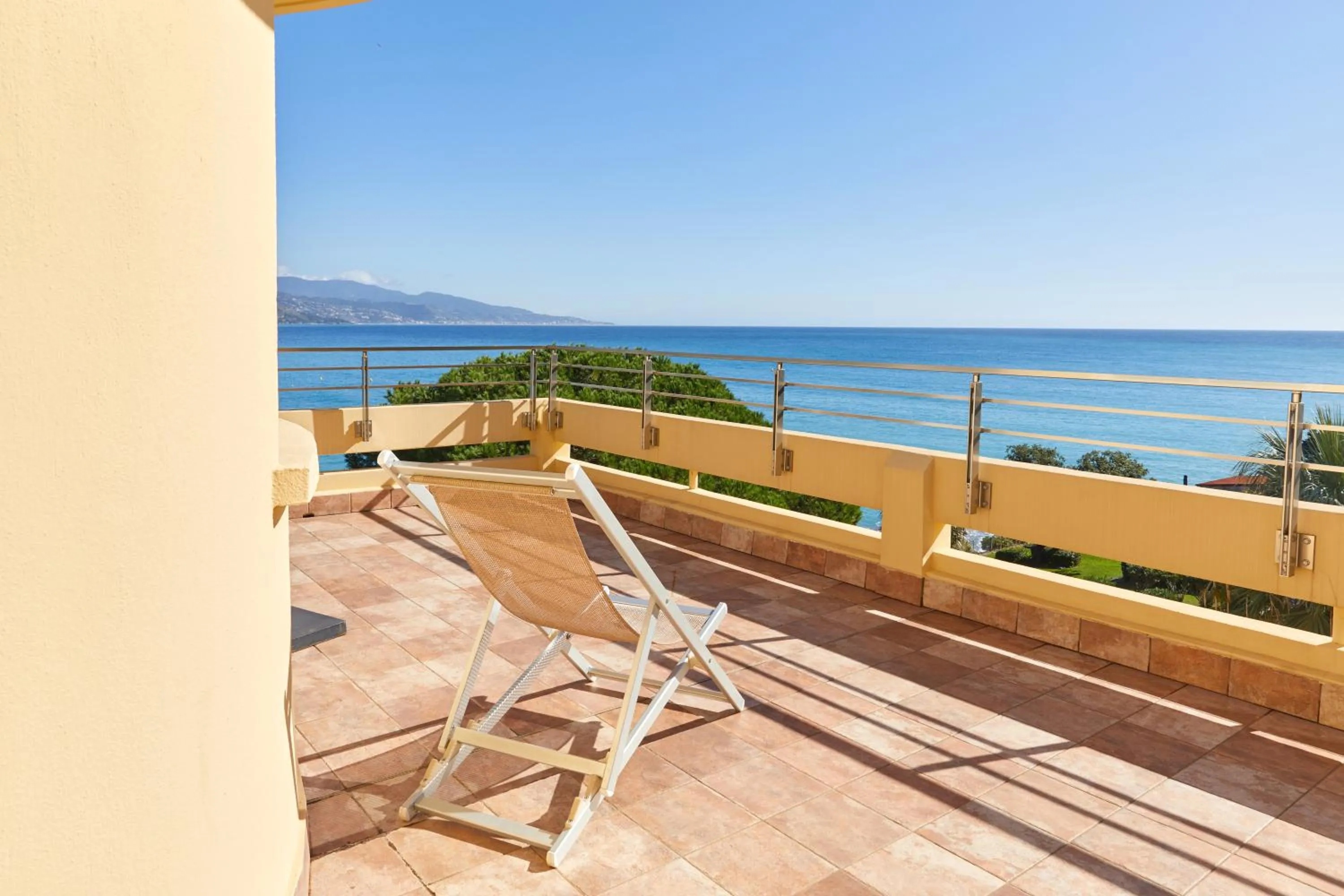 Sea view in Hôtel Alexandra