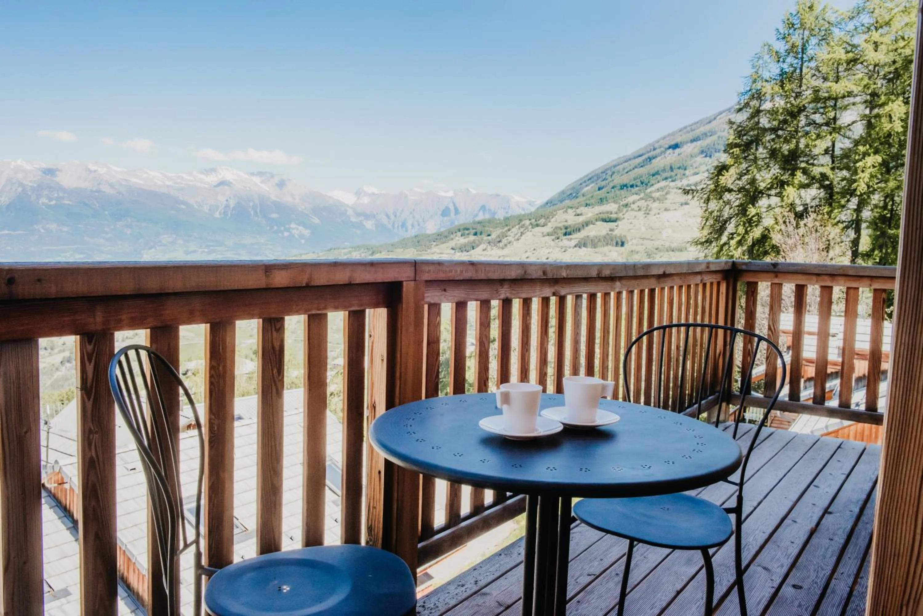 Balcony/Terrace in Résidence Sunêlia Les Logis d'Orres