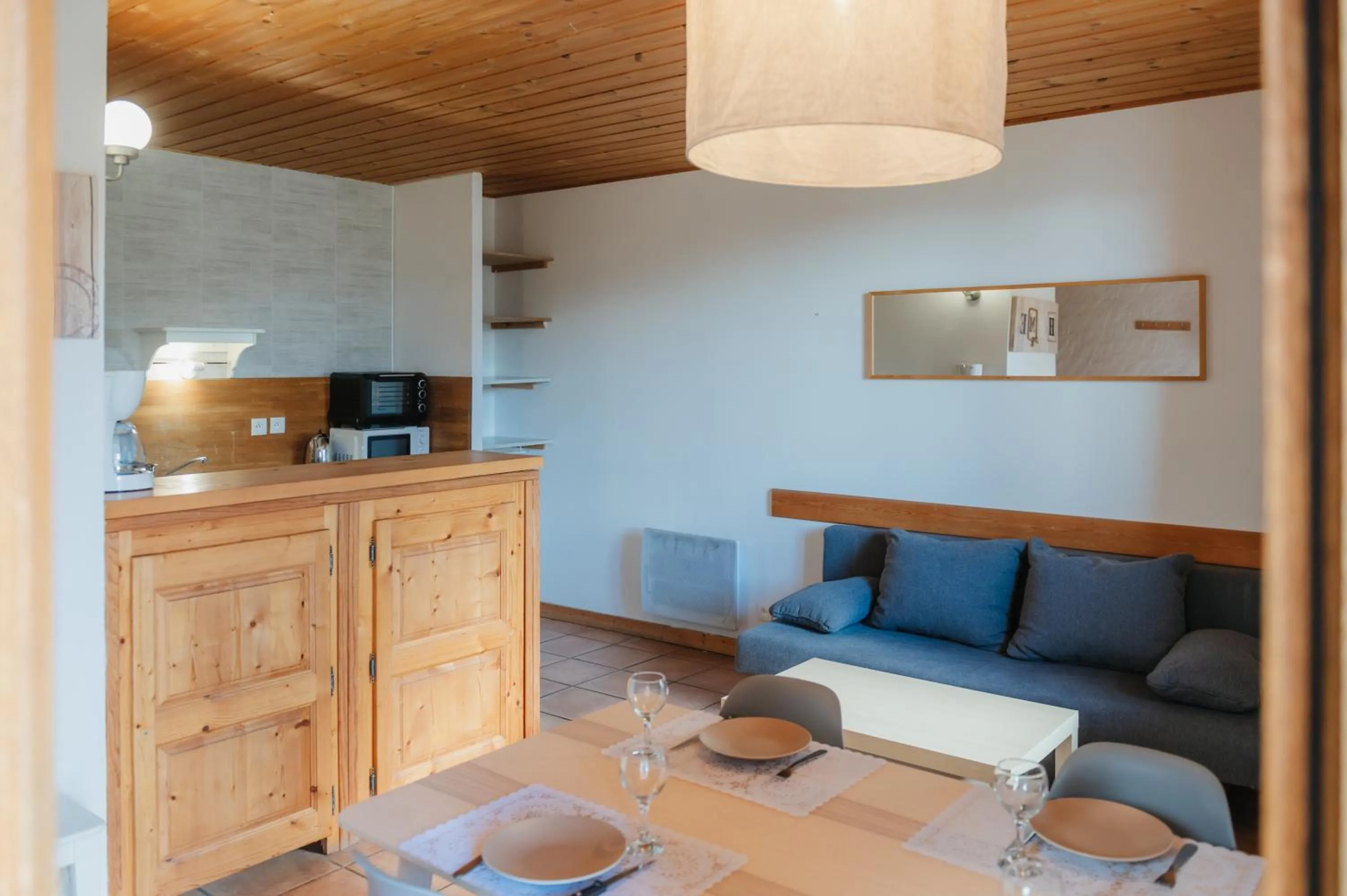 Living room in Résidence Sunêlia Les Logis d'Orres