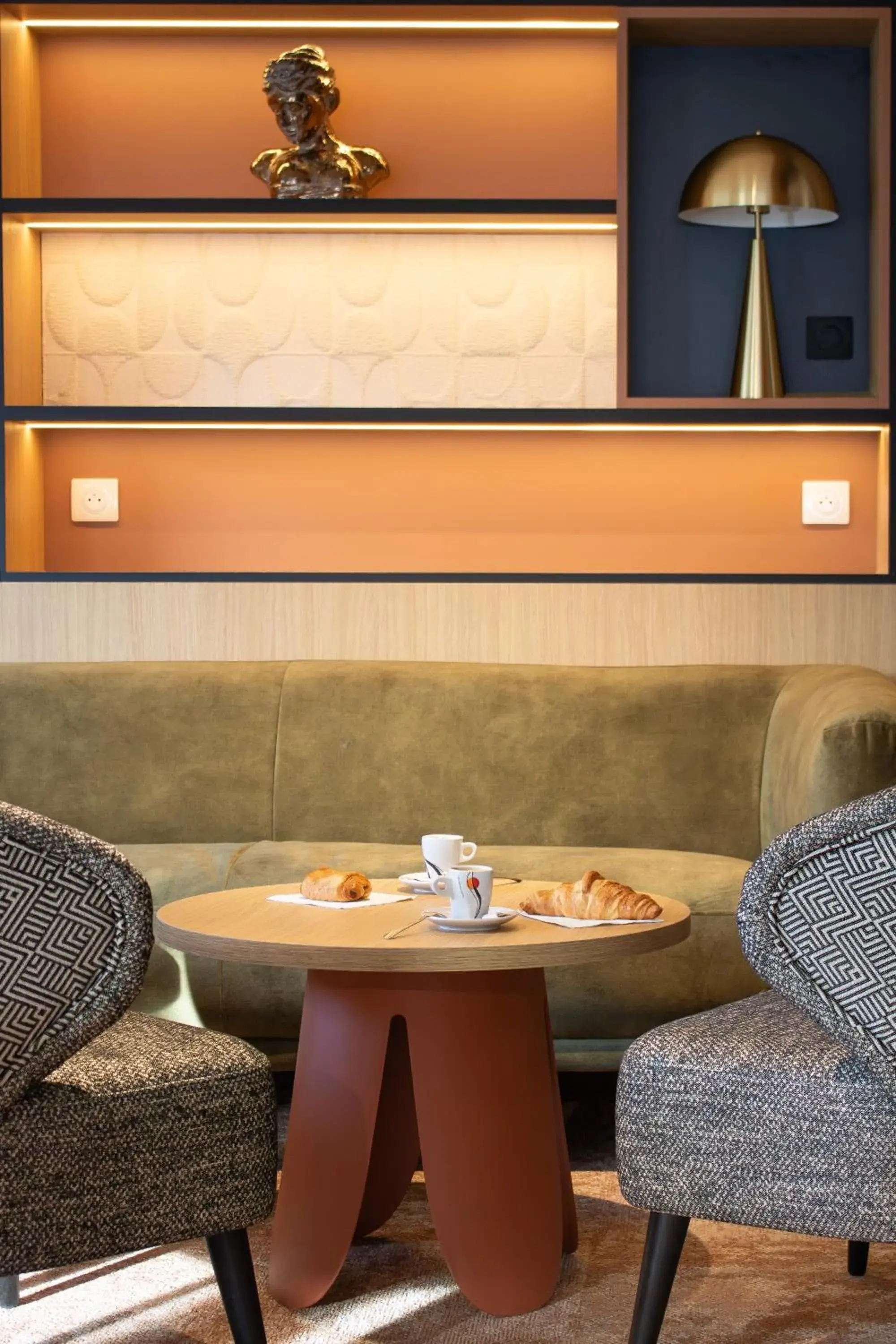 Living room in Brit Hotel Avignon Sud Le Calendal Living room in Brit Hotel Avignon Sud Le Calendal