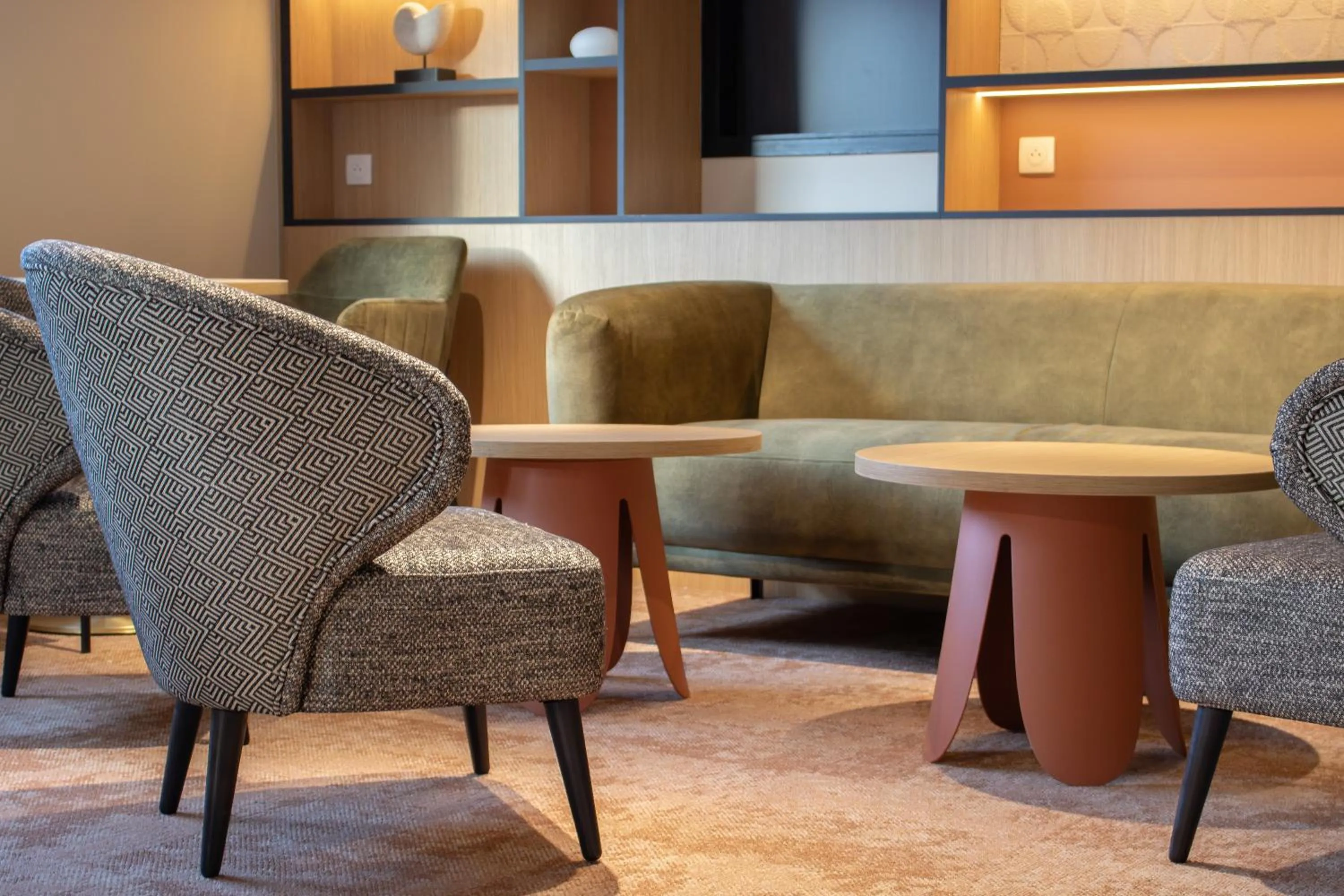 Living room in Brit Hotel Avignon Sud Le Calendal