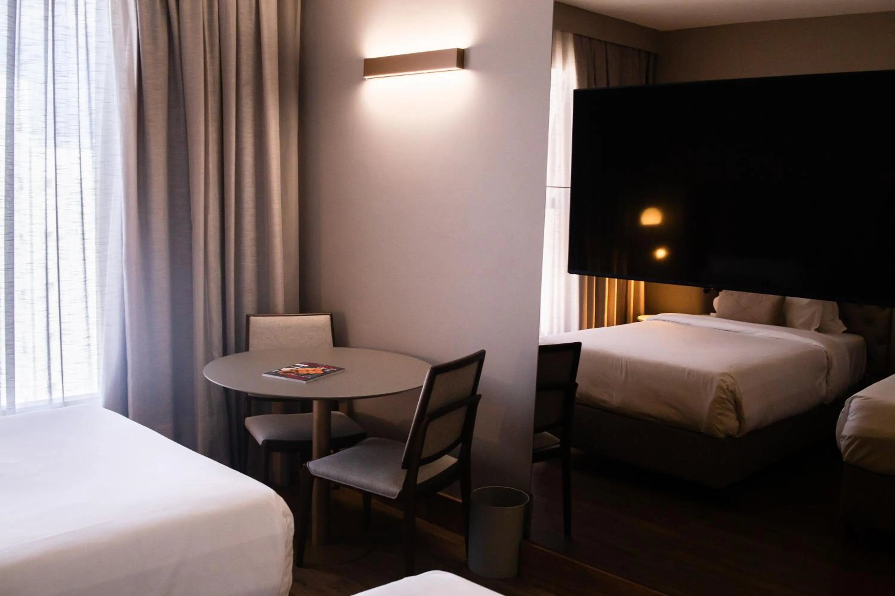 Bed in Ouro Minas Hotel Belo Horizonte, Dolce by Wyndham