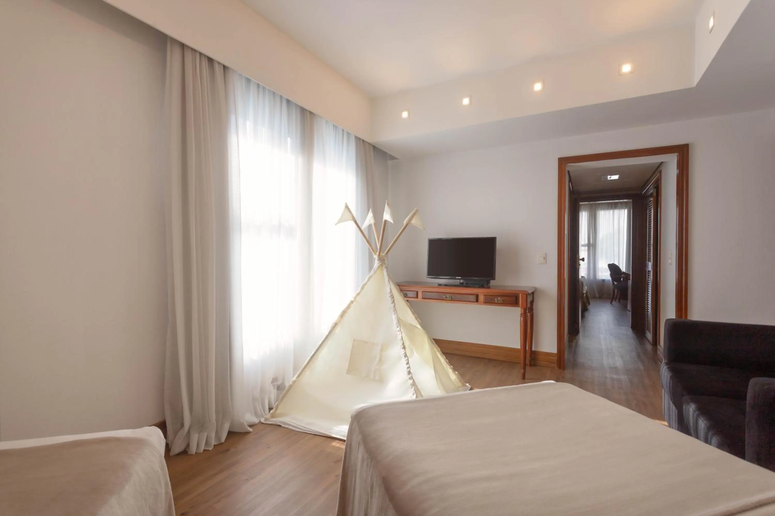 Bed in Ouro Minas Hotel Belo Horizonte, Dolce by Wyndham