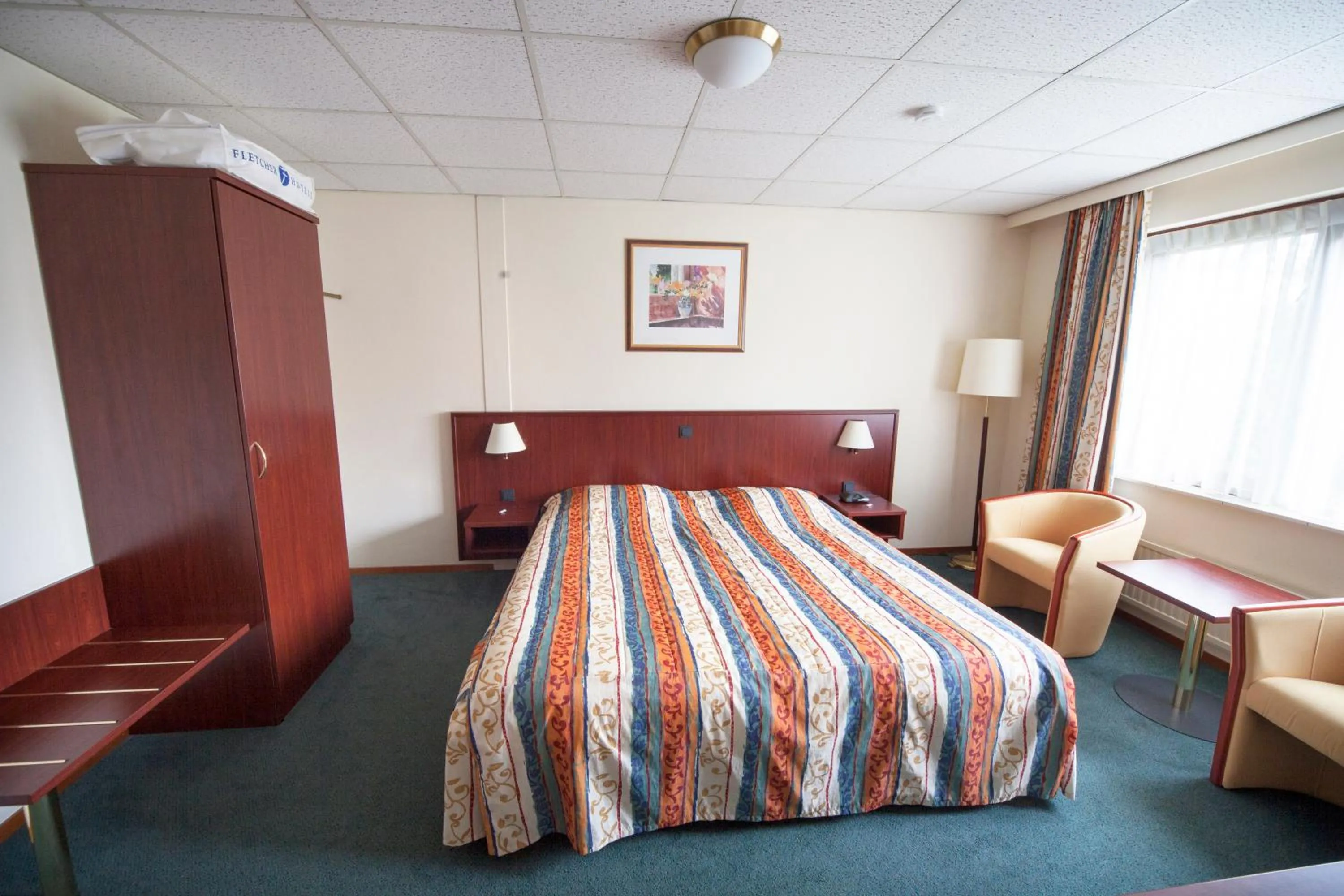 Bed in Fletcher Hotel Restaurant Veldenbos