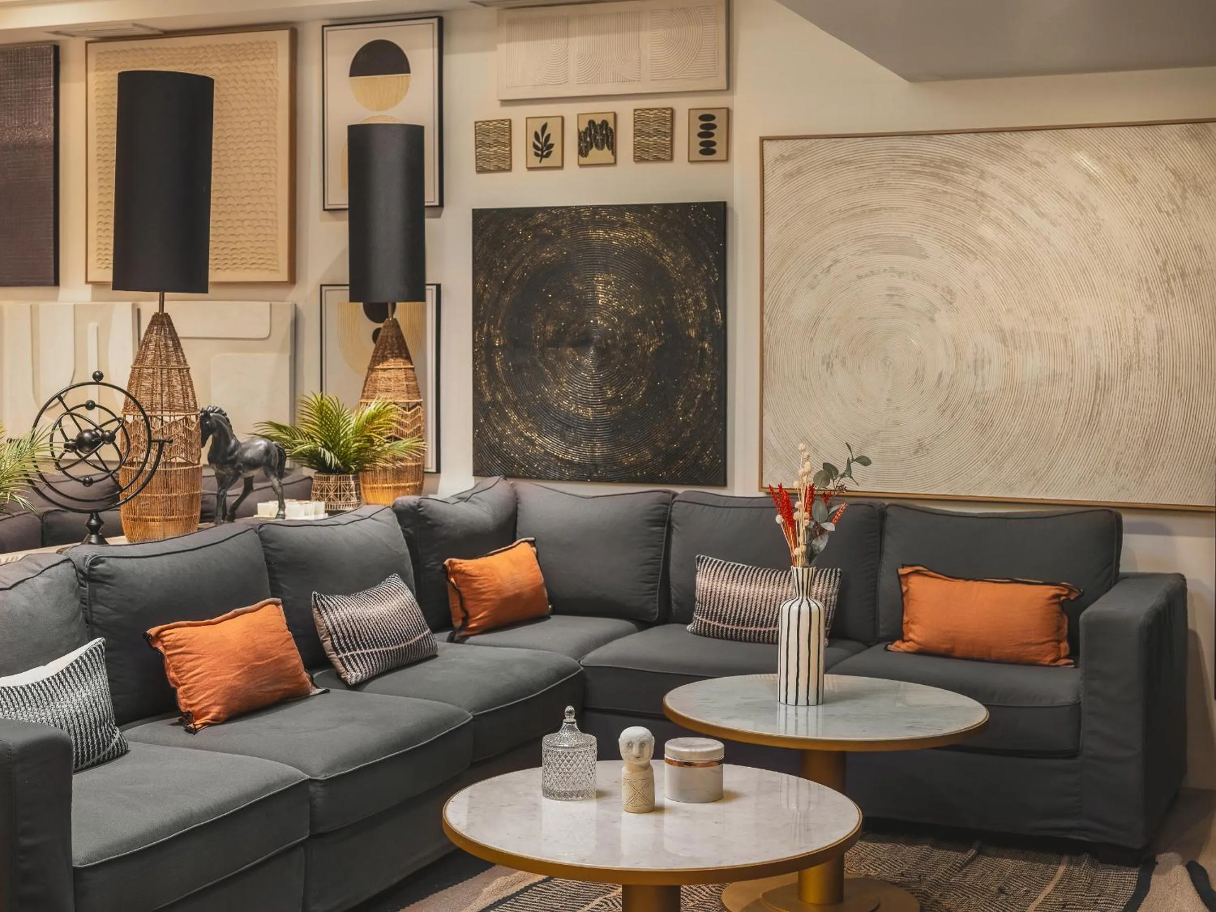 Living room in Maisons du Monde Hôtel & Suites - La Rochelle Vieux Port