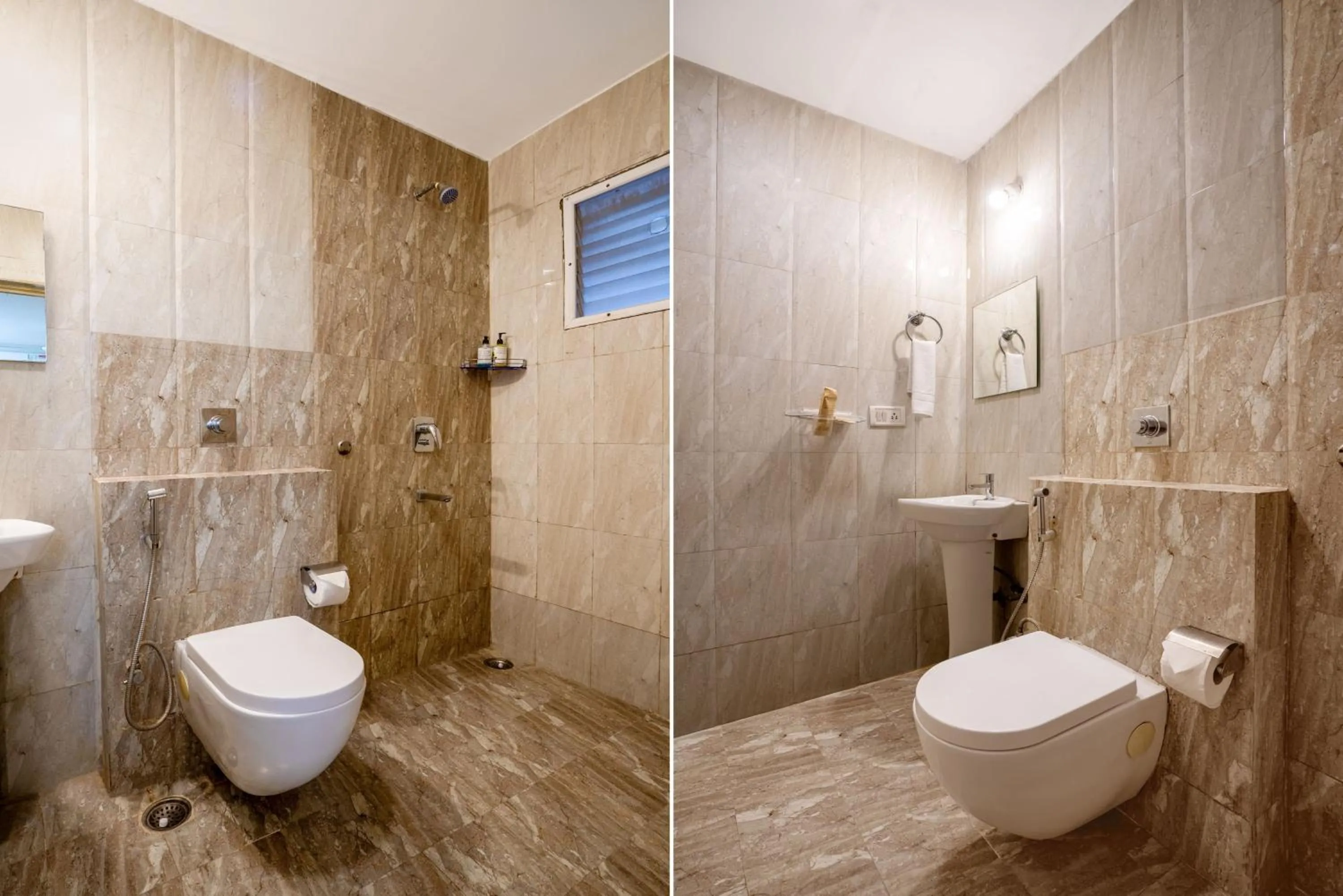 Bathroom in Treebo Srico, Banjara Hills