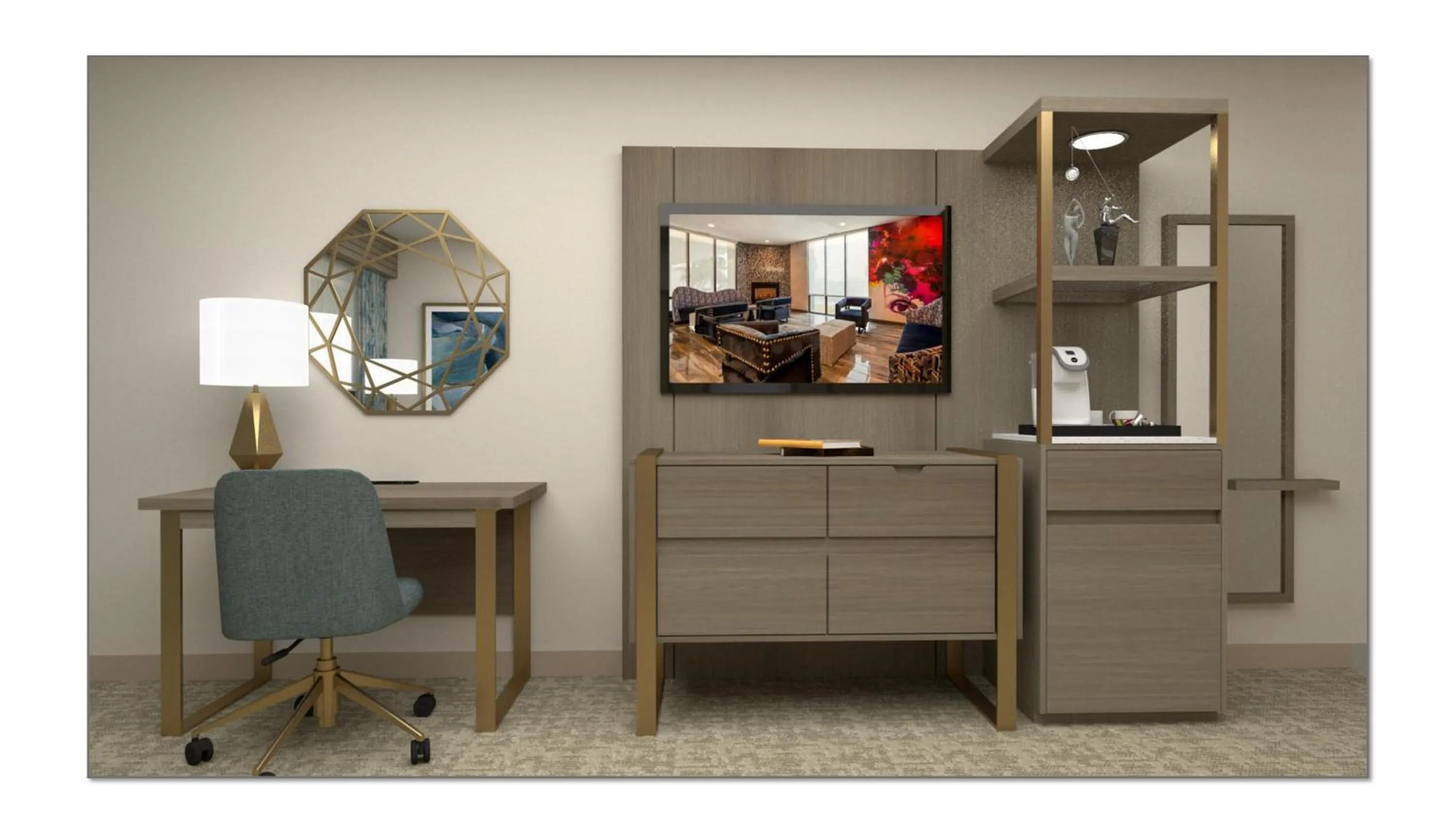 Bedroom in Doubletree By Hilton Wilmington, Nc