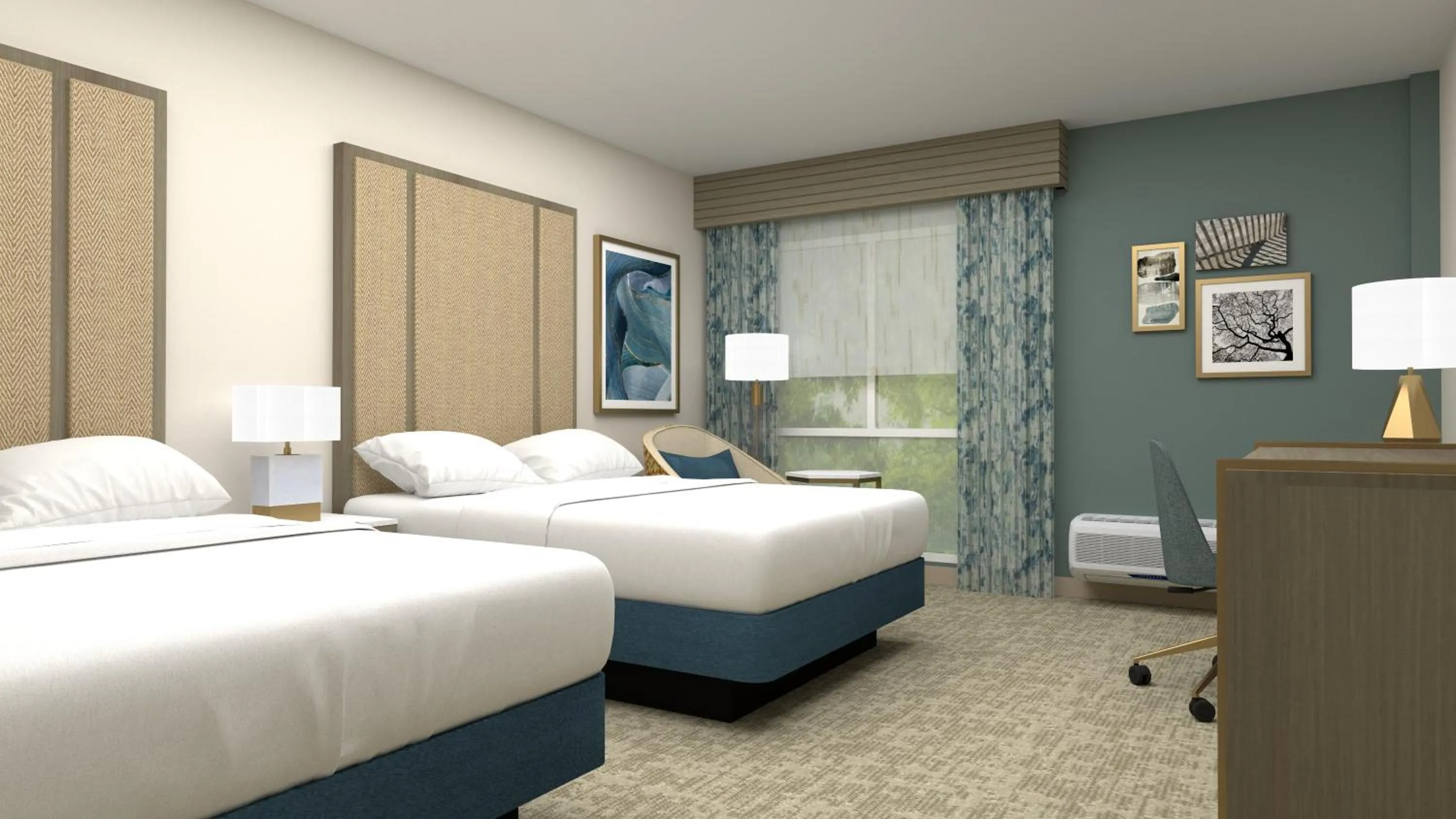 Bedroom, Bed in Doubletree By Hilton Wilmington, Nc