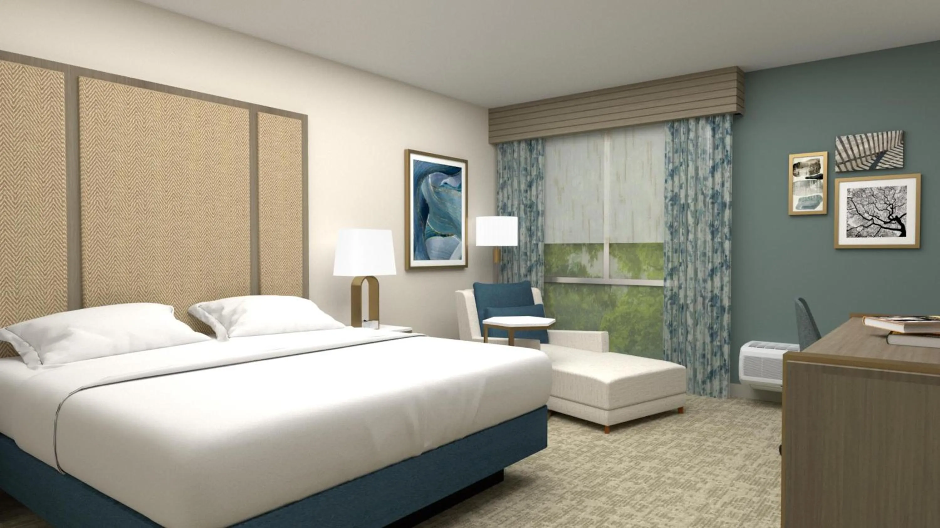 Bedroom, Bed in Doubletree By Hilton Wilmington, Nc