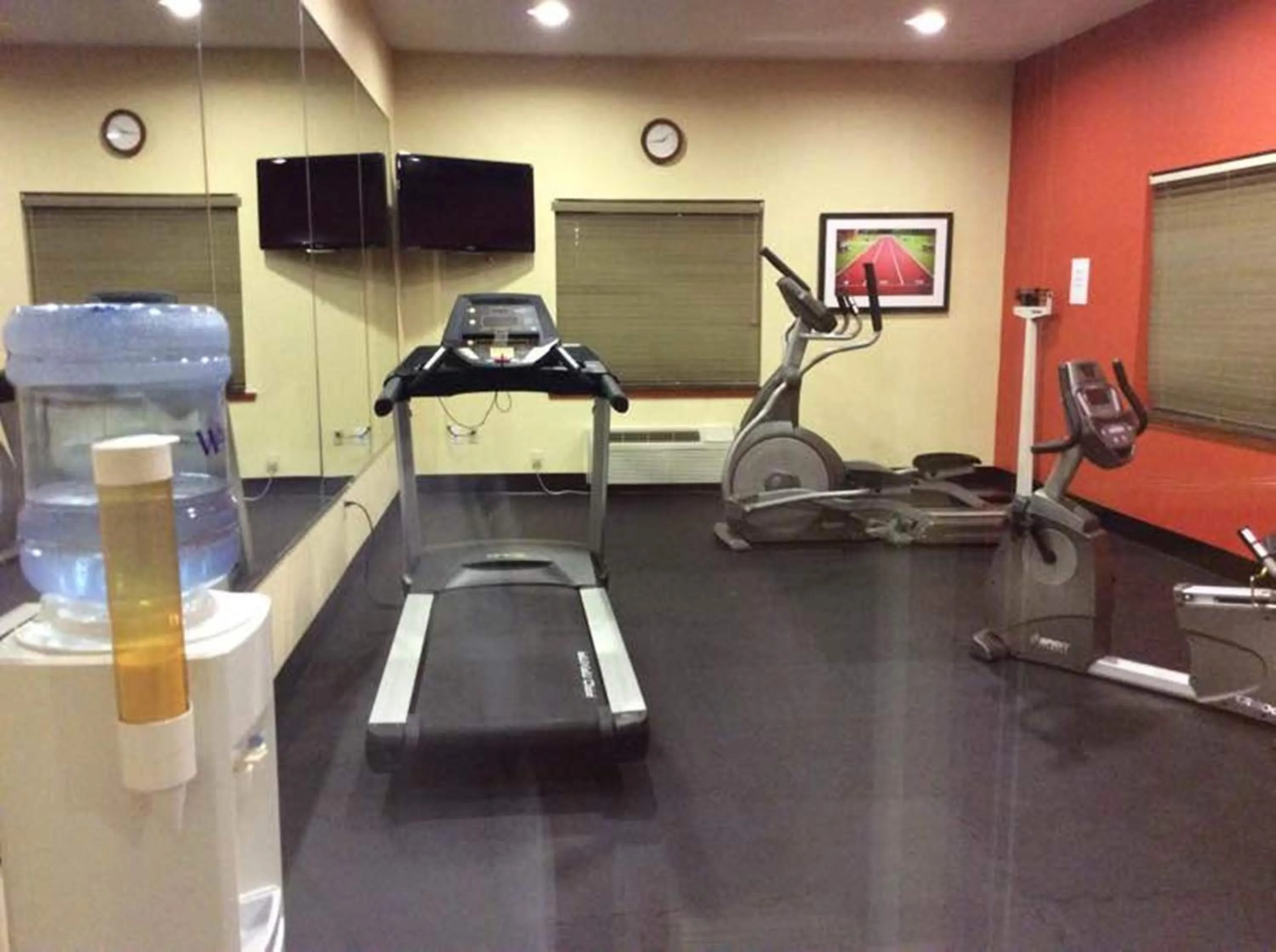 Fitness centre/facilities in Holiday Inn Express Hotel & Suites Forest by IHG