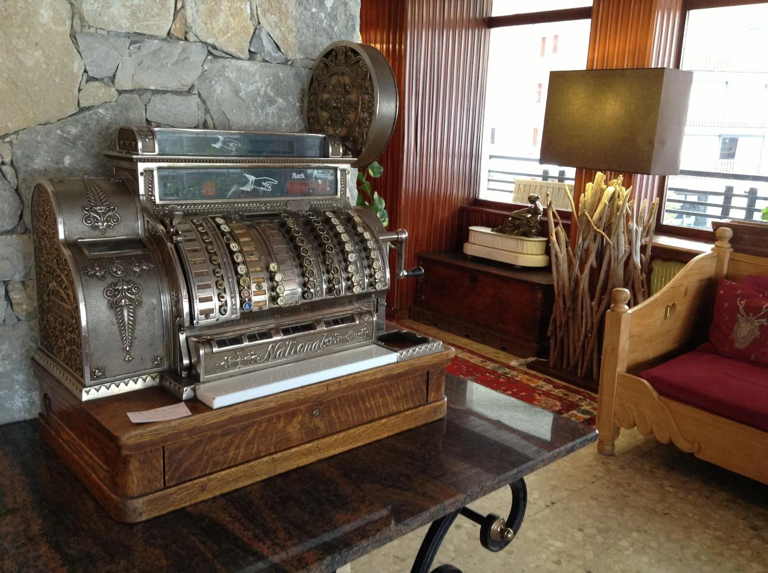 Lounge or bar in Les Crêtes Blanches