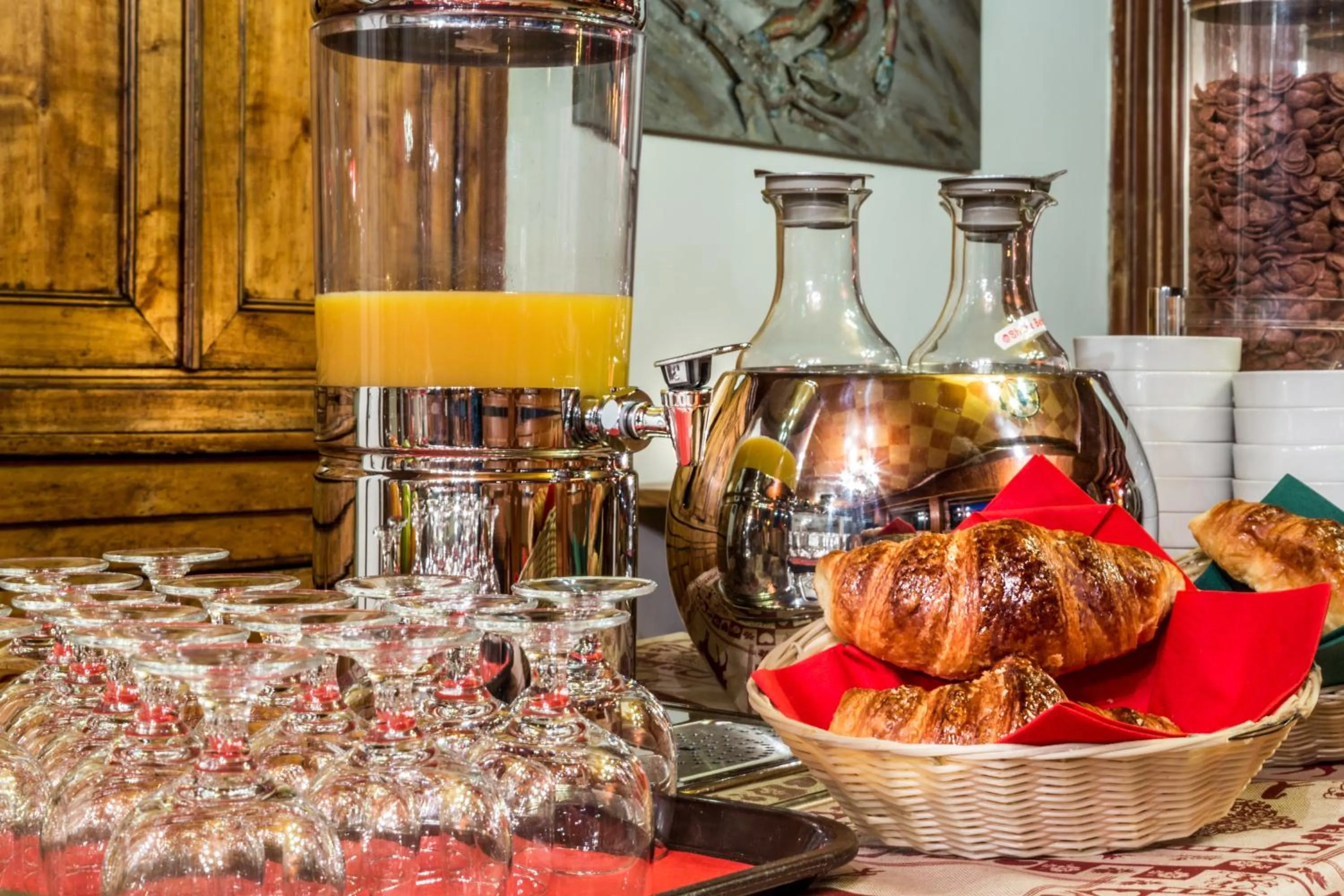 Restaurant/places to eat in Les Crêtes Blanches