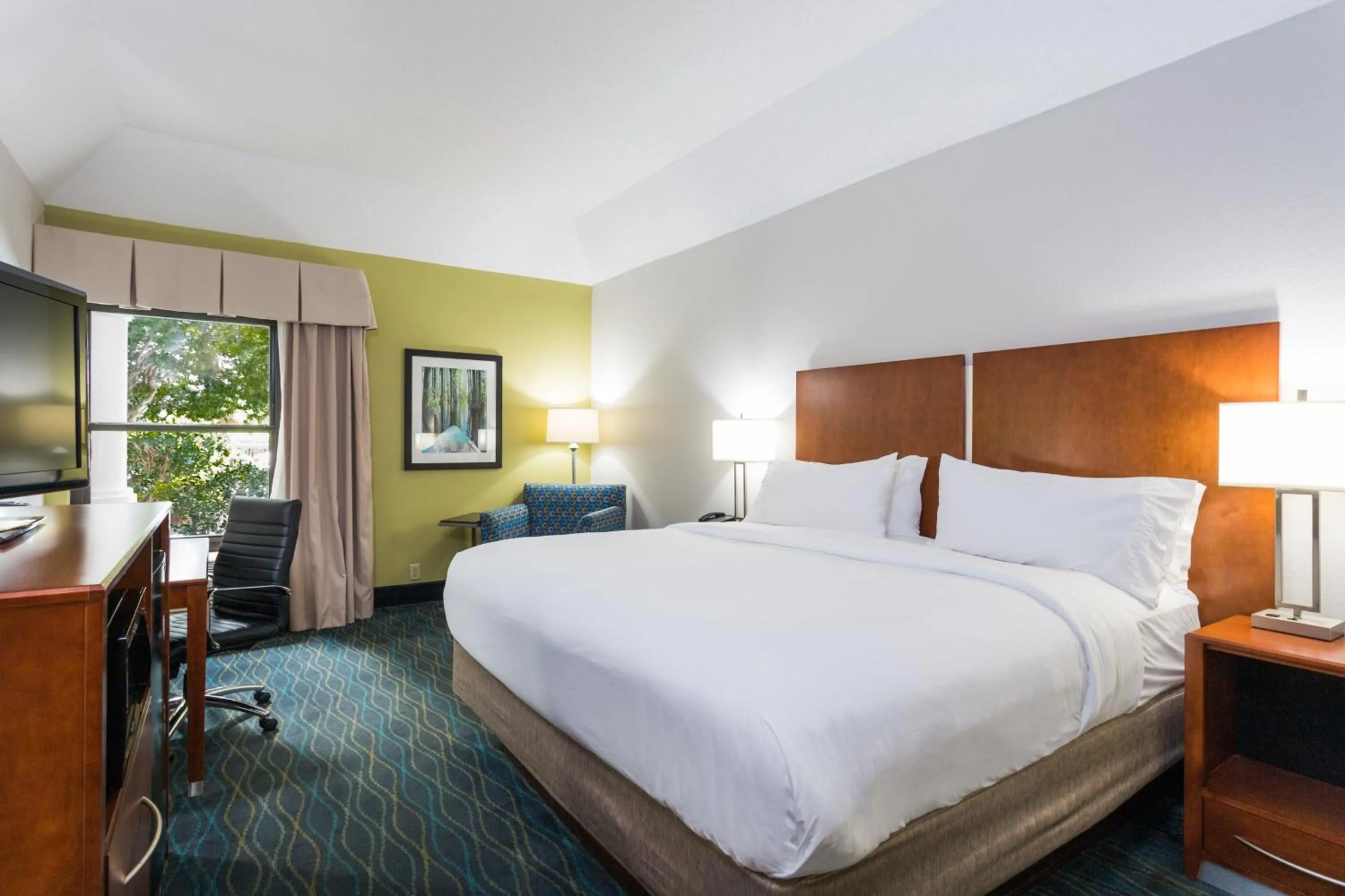 Photo of the whole room, Bed in Holiday Inn Express & Suites Wilmington-University Center by IHG