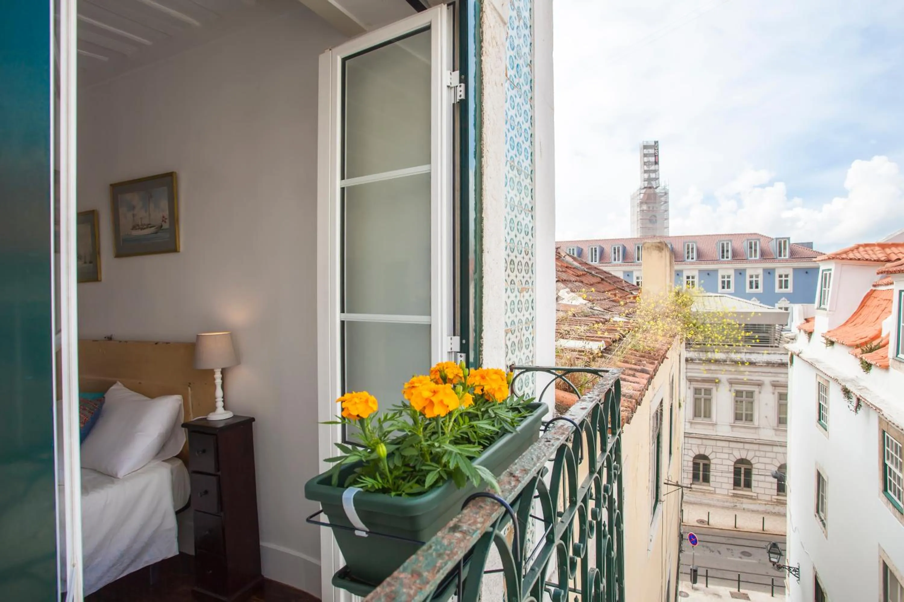 Balcony/Terrace in Lisbon Inn Bica Suites