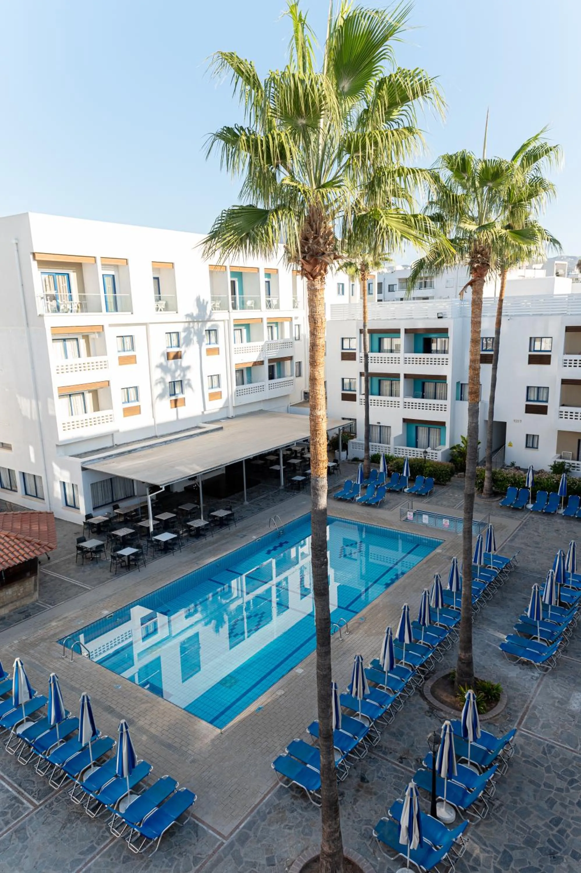 Property building in Kefalos Damon Hotel Apartments