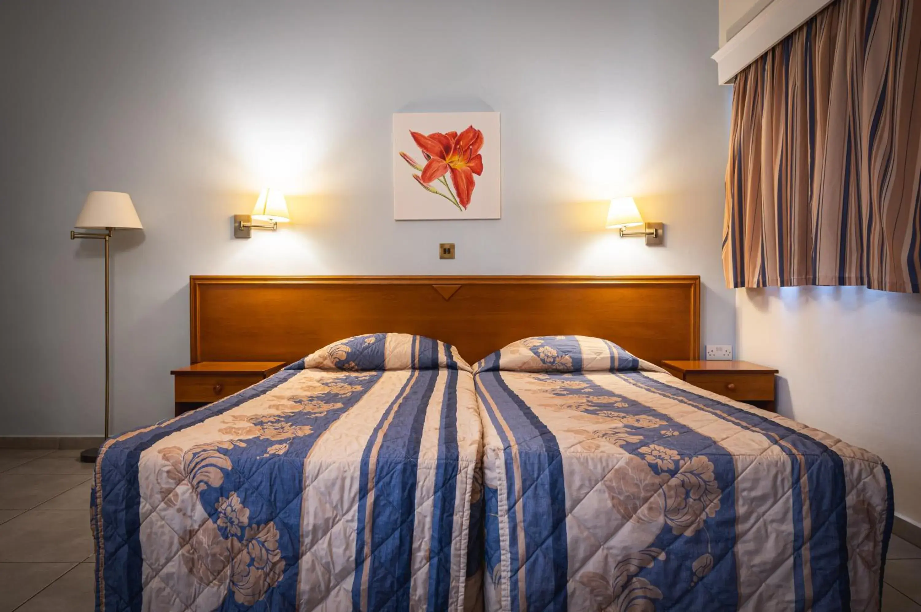 View (from property/room), Bed in Kefalos Damon Hotel Apartments View (from property/room), Bed in Kefalos Damon Hotel Apartments