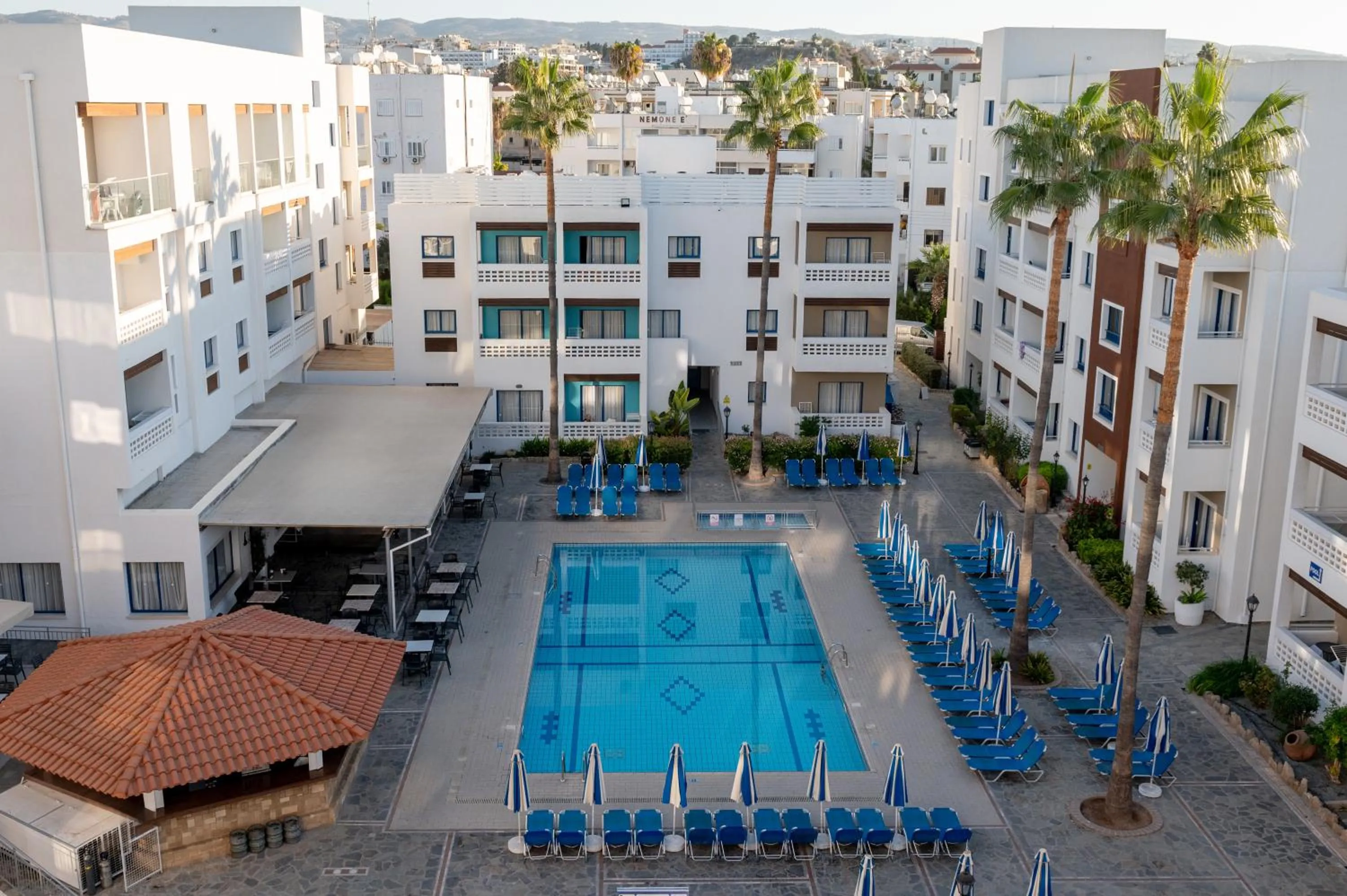 Property building in Kefalos Damon Hotel Apartments