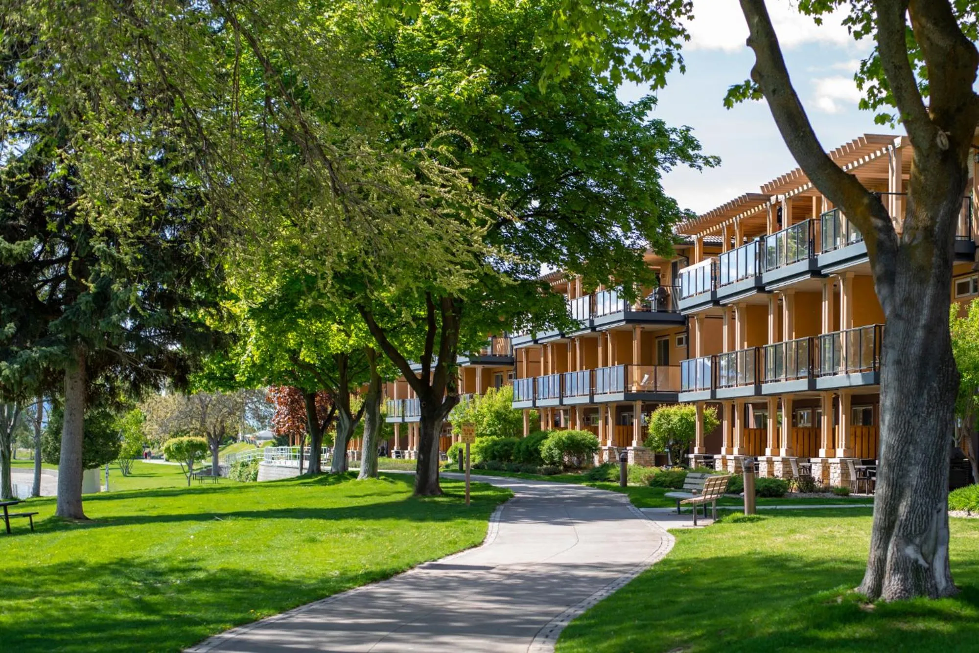 Property building in Watermark Beach Resort