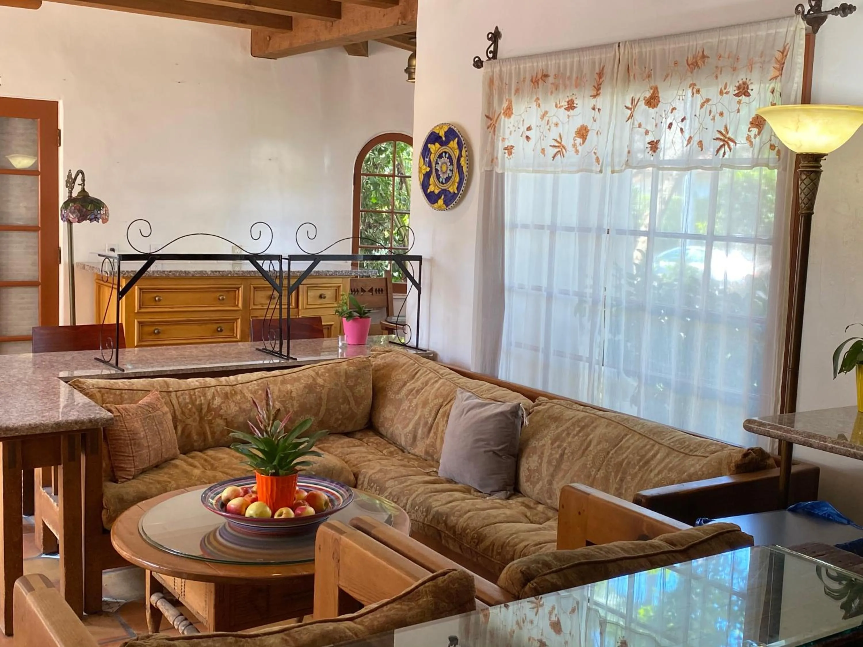 Seating area in Villa Rosa Inn