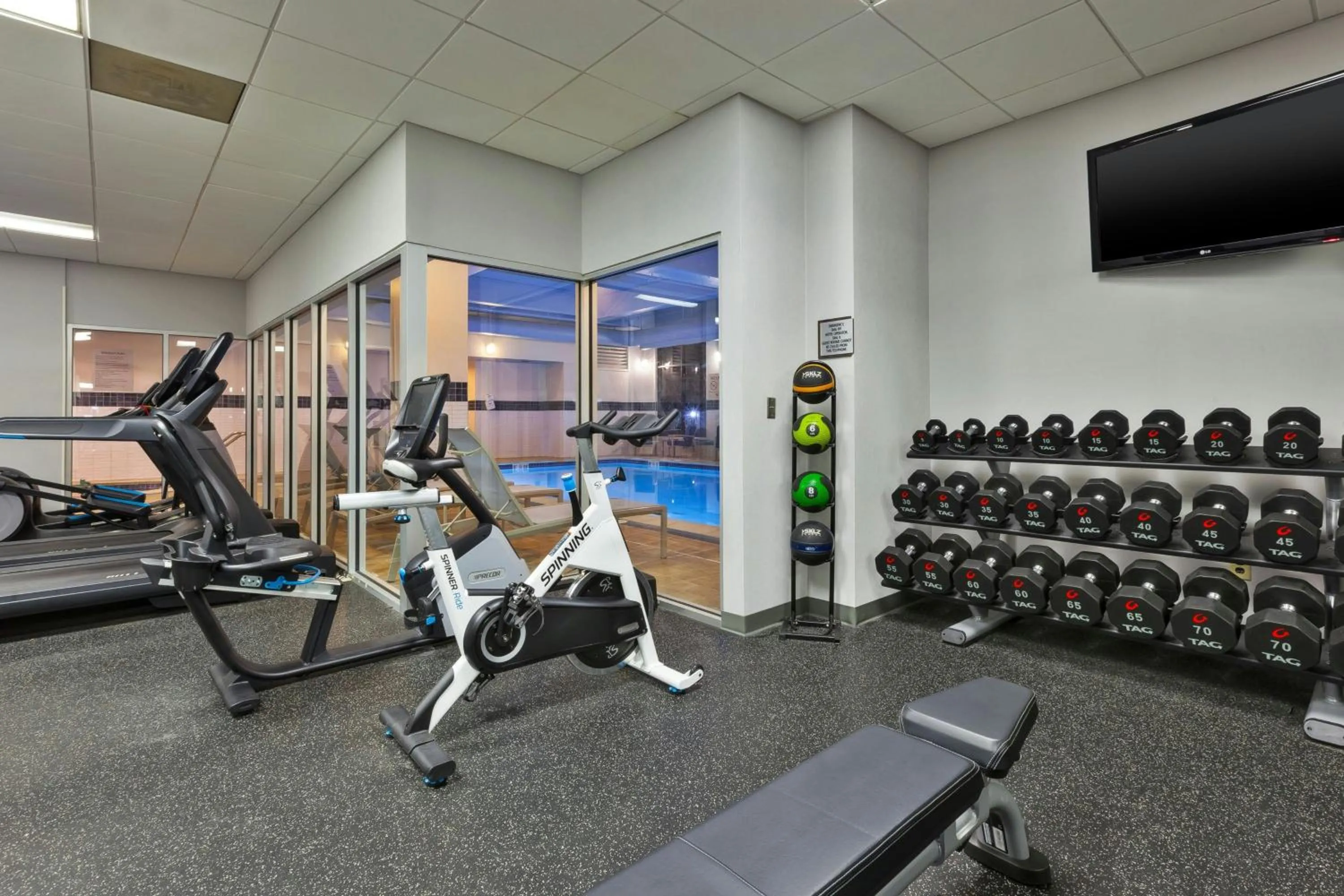 Fitness centre/facilities in Hotel Auburn Hills