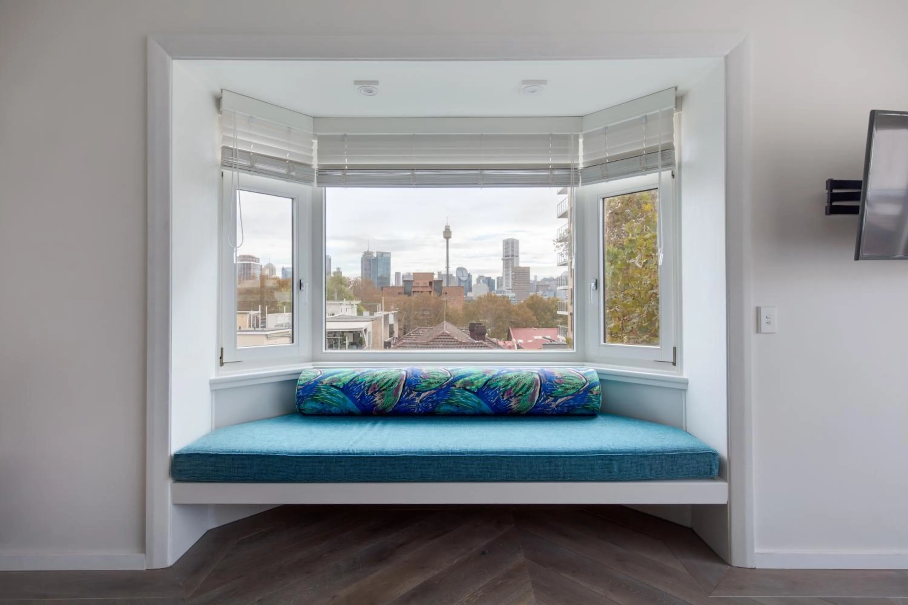 Seating area in Regents Court Sydney