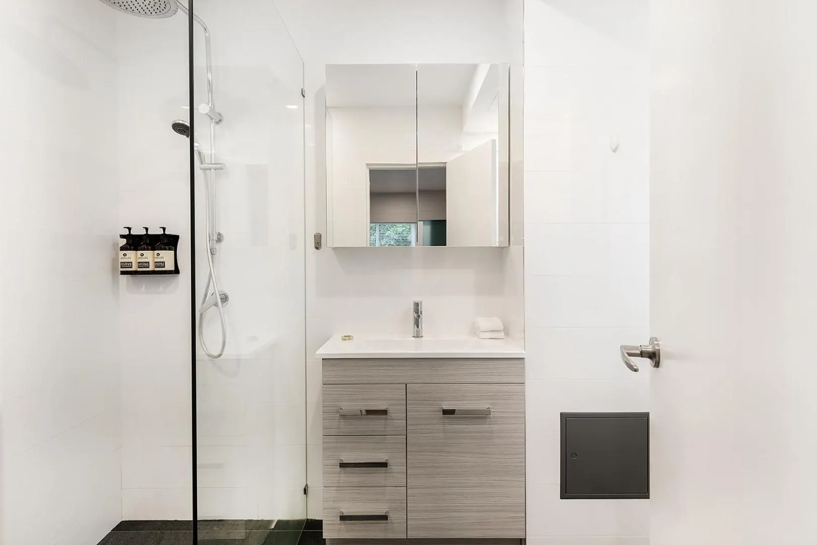 Shower in Regents Court Sydney