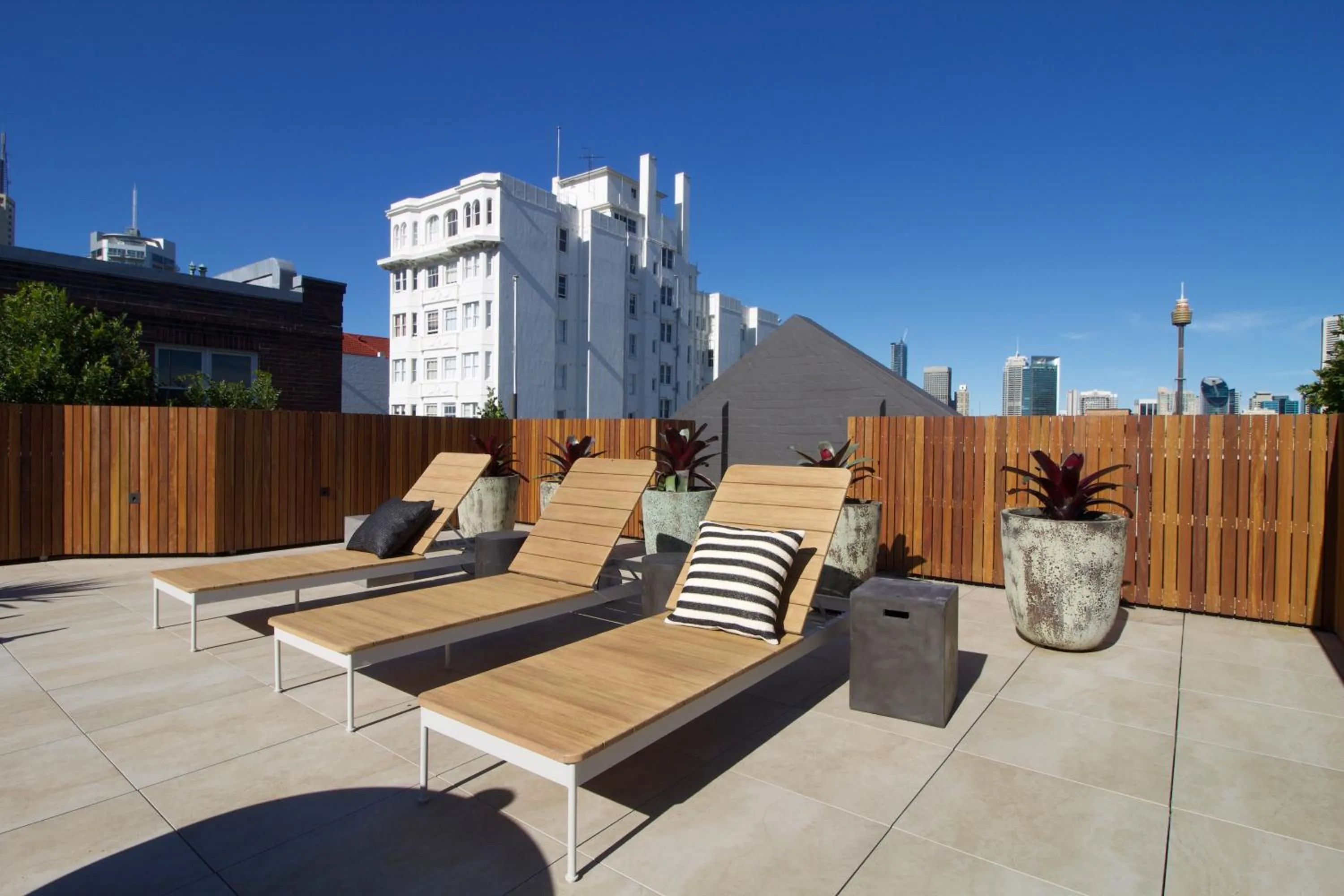 Patio in Regents Court Sydney