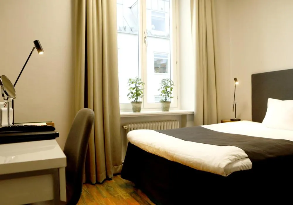 Bed in Grand Hotel Falkenberg