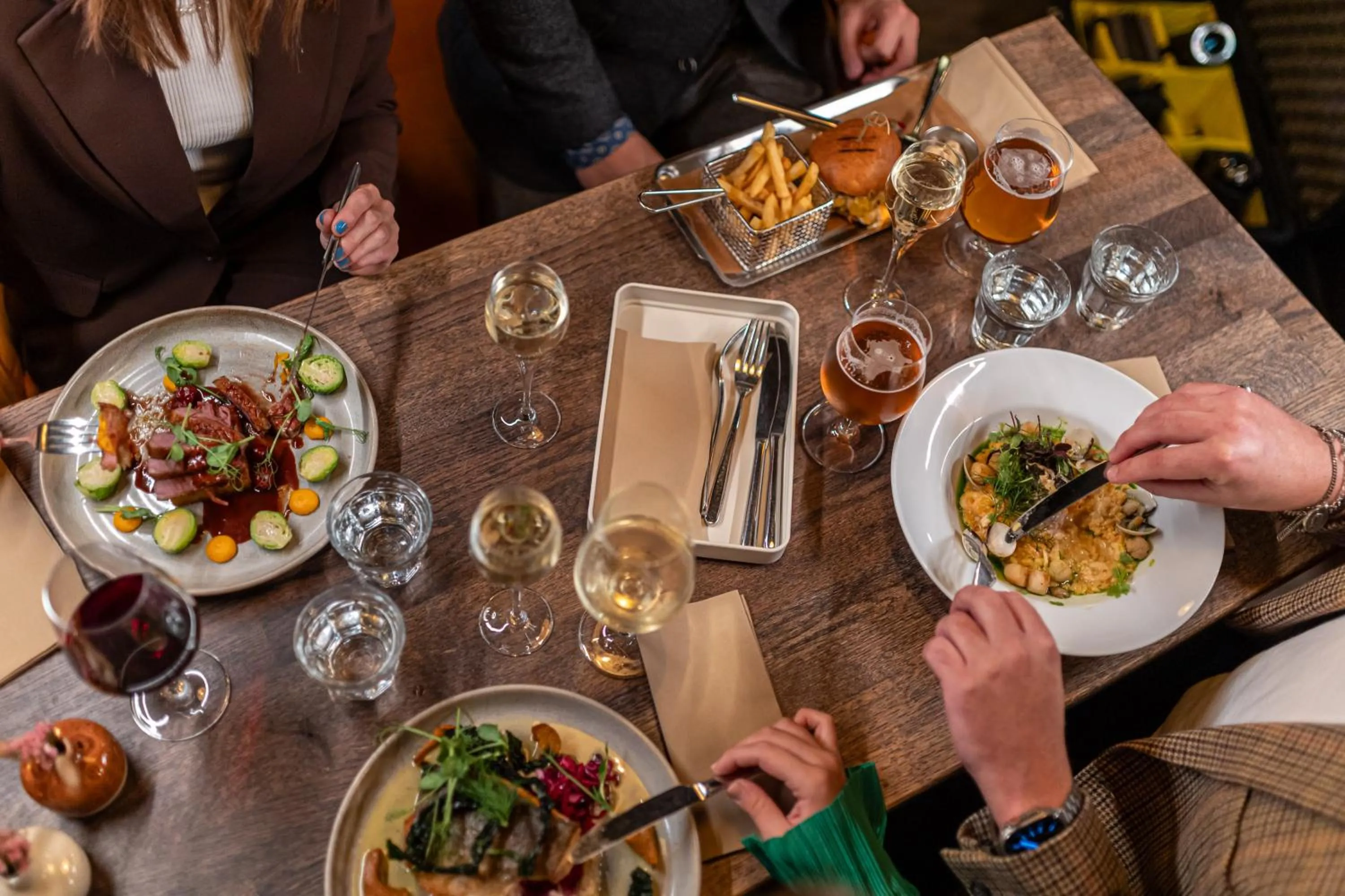 Restaurant/places to eat in Grand Hotel Falkenberg