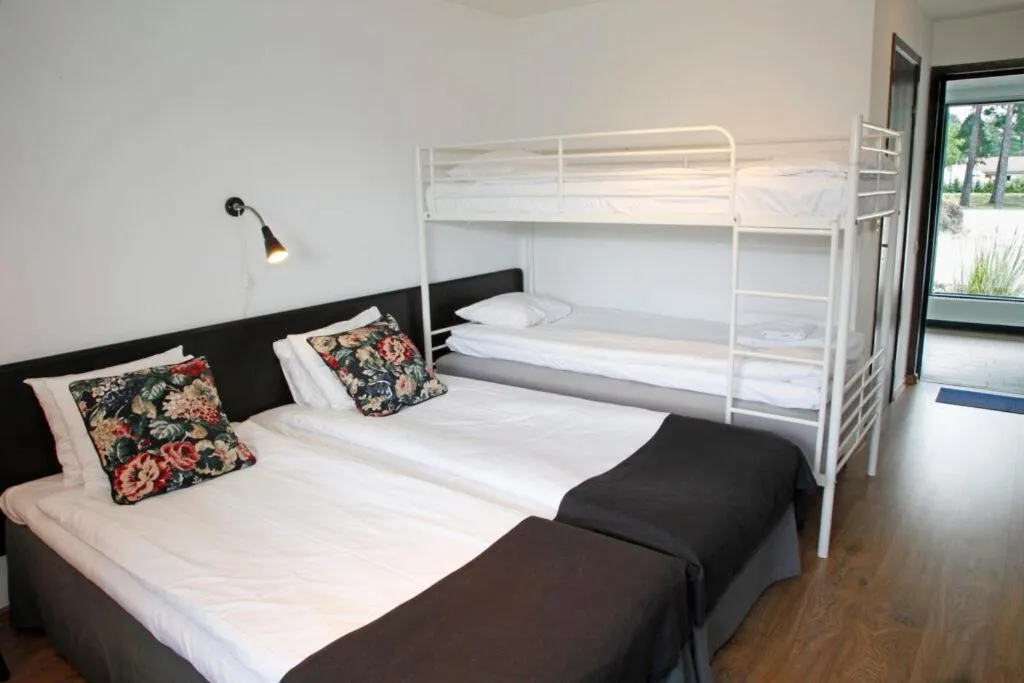 Bedroom, Bed in Hotel Småland