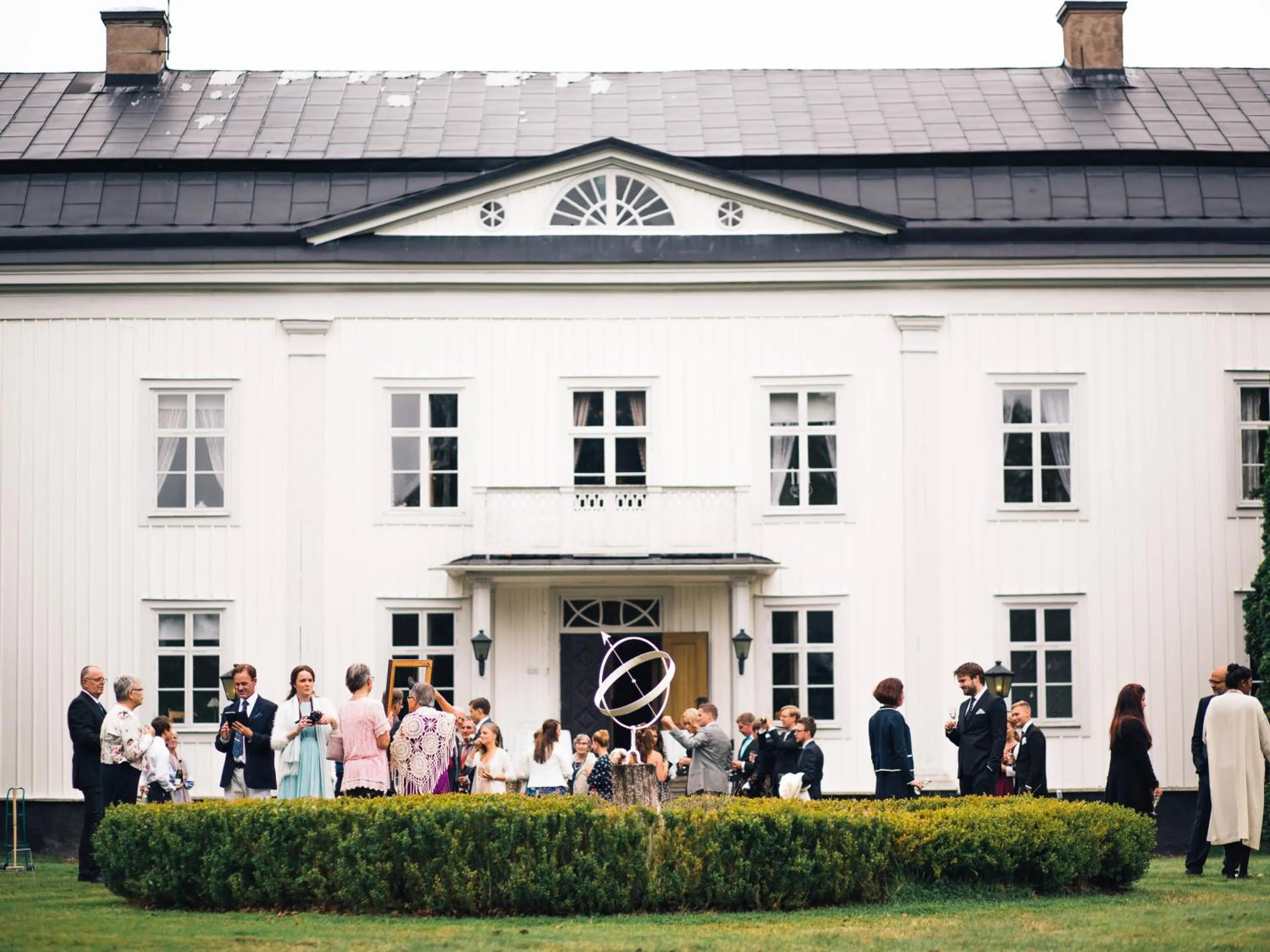 On site in Wallby Säteri