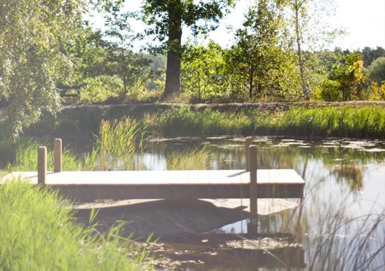 Patio in Fågelbro Säteri