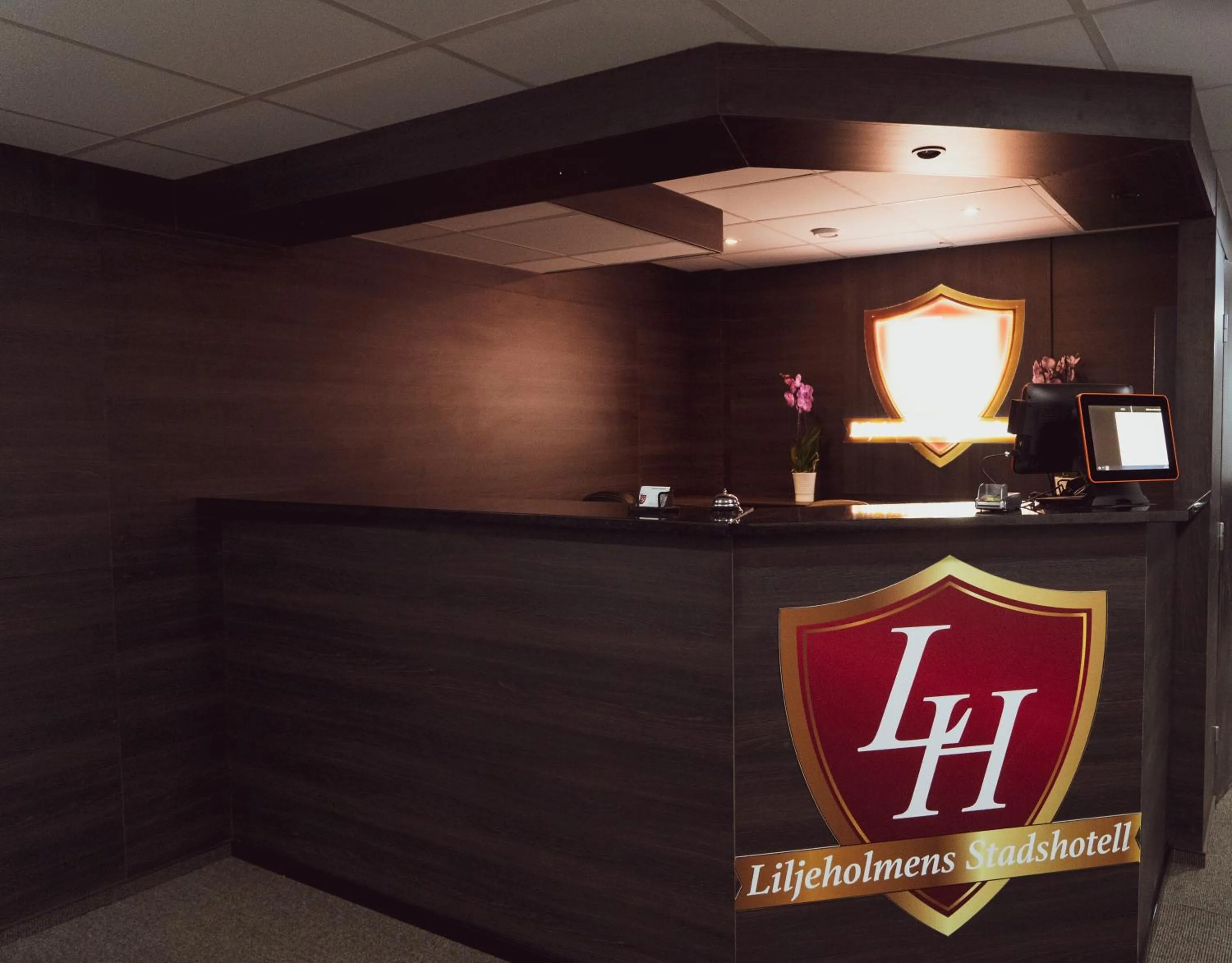 Lobby or reception in Liljeholmens Stadshotell