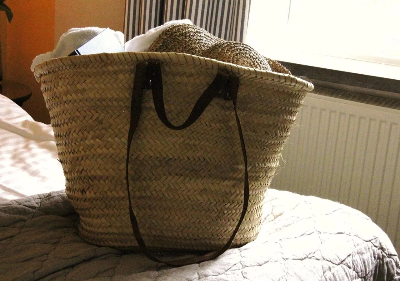 Seating area, Bed in Nynäs Havsbad