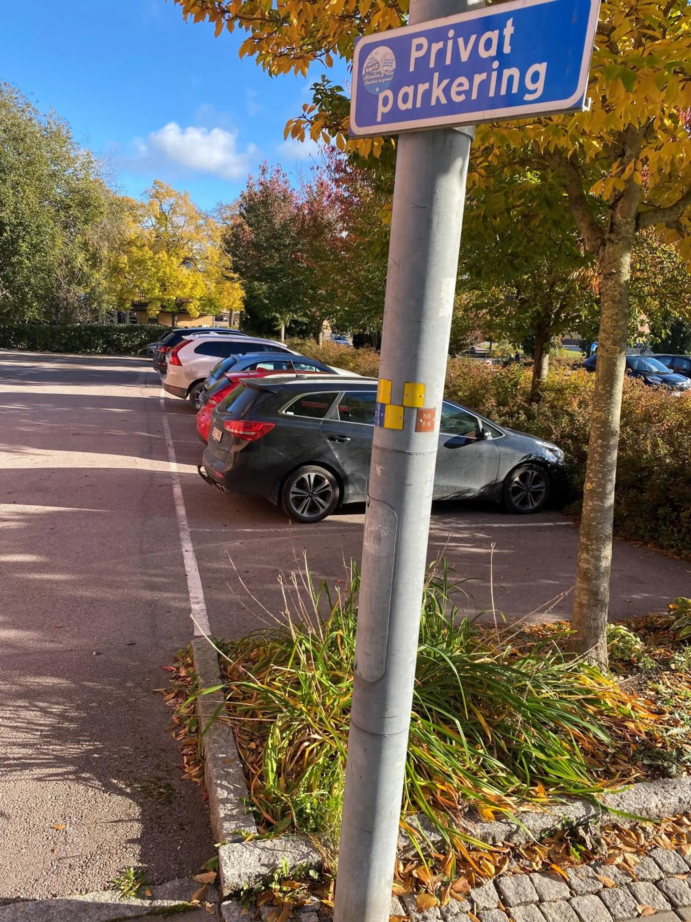Parking in Hotel Bishops Arms Köping