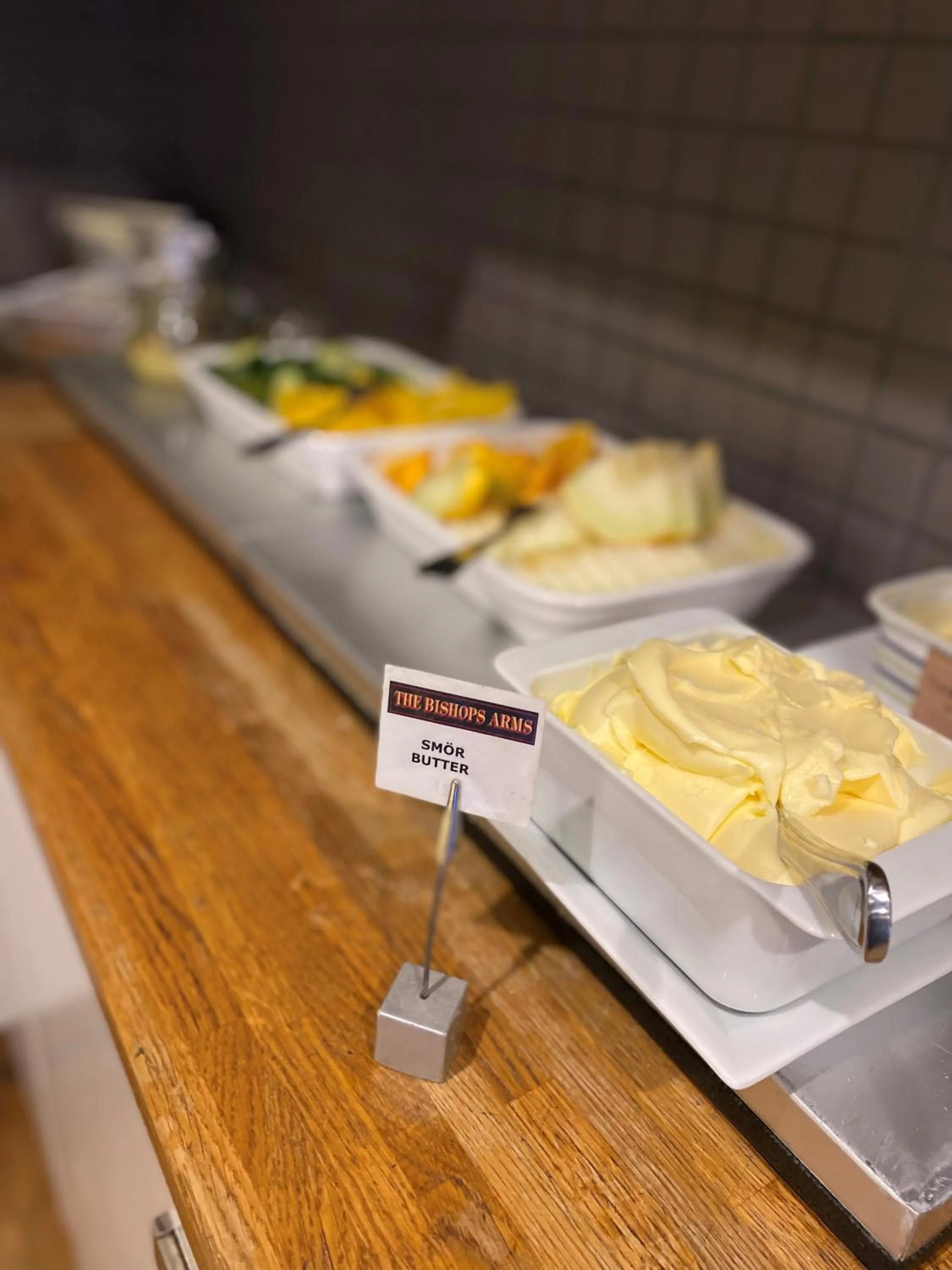 Breakfast in Hotel Bishops Arms Köping