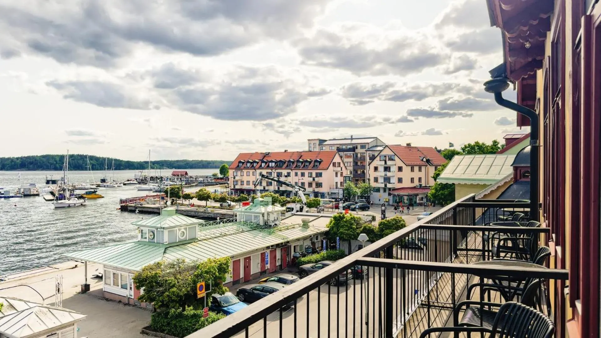 Sea view in Waxholms Hotell