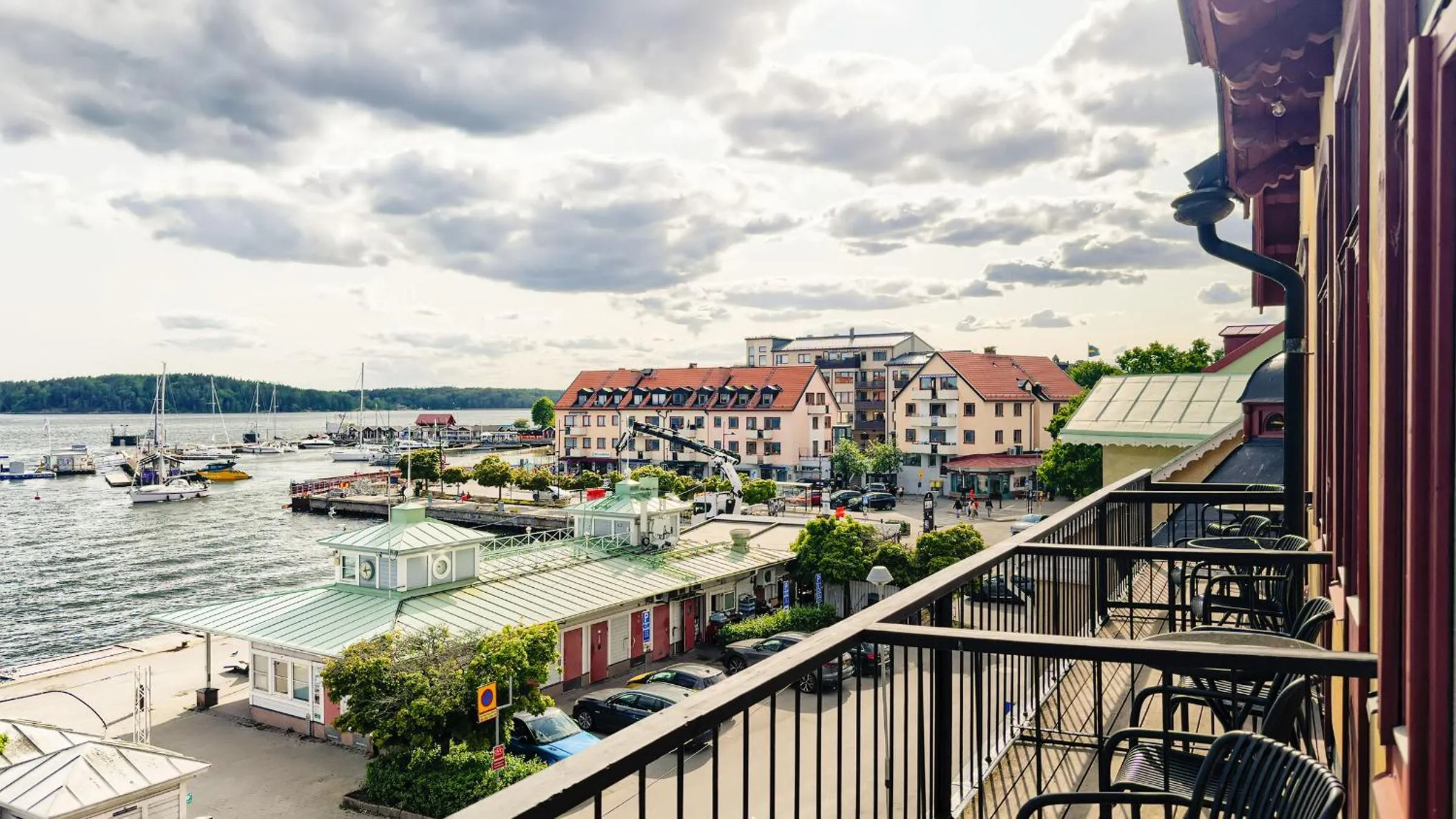 View (from property/room) in Waxholms Hotell