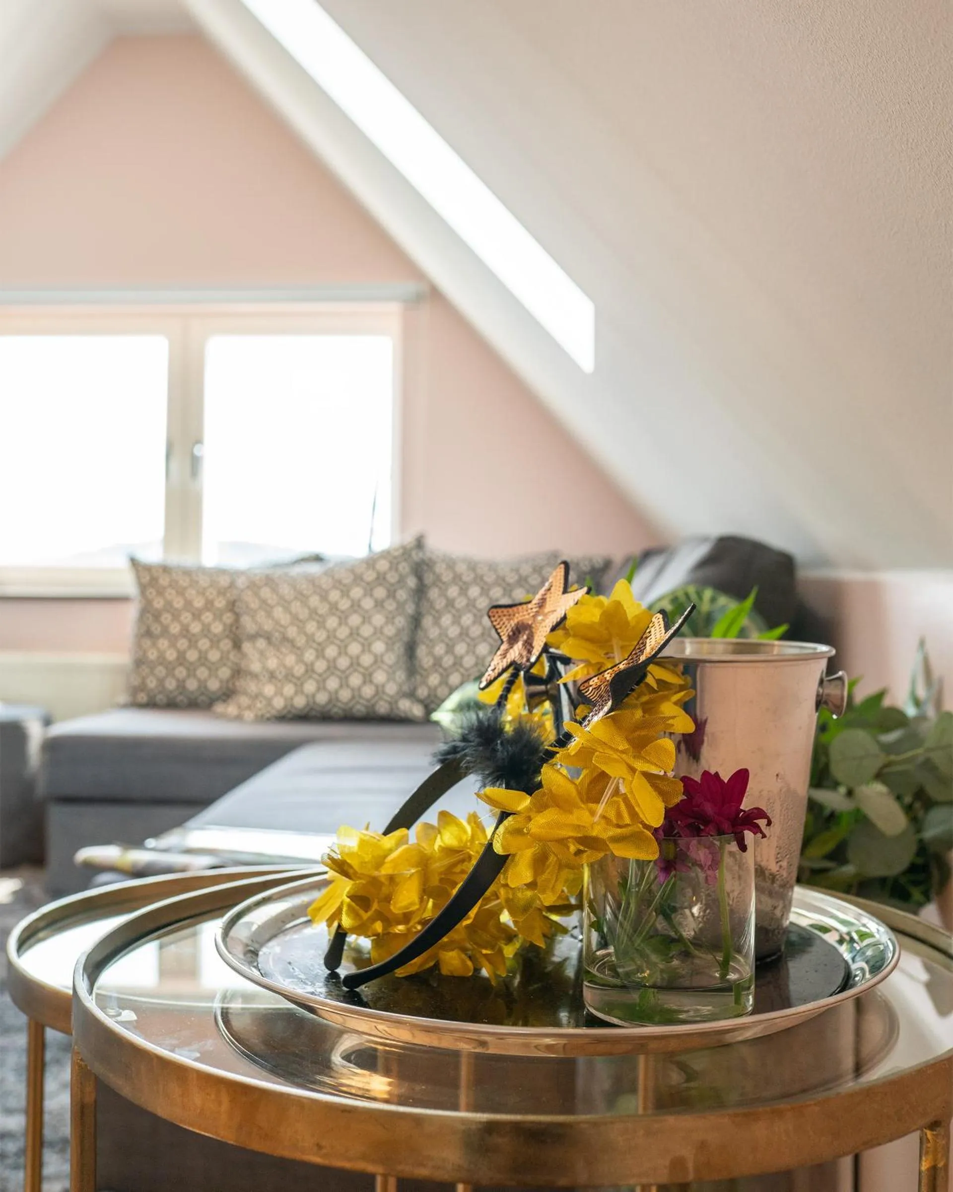 Living room in Waxholms Hotell