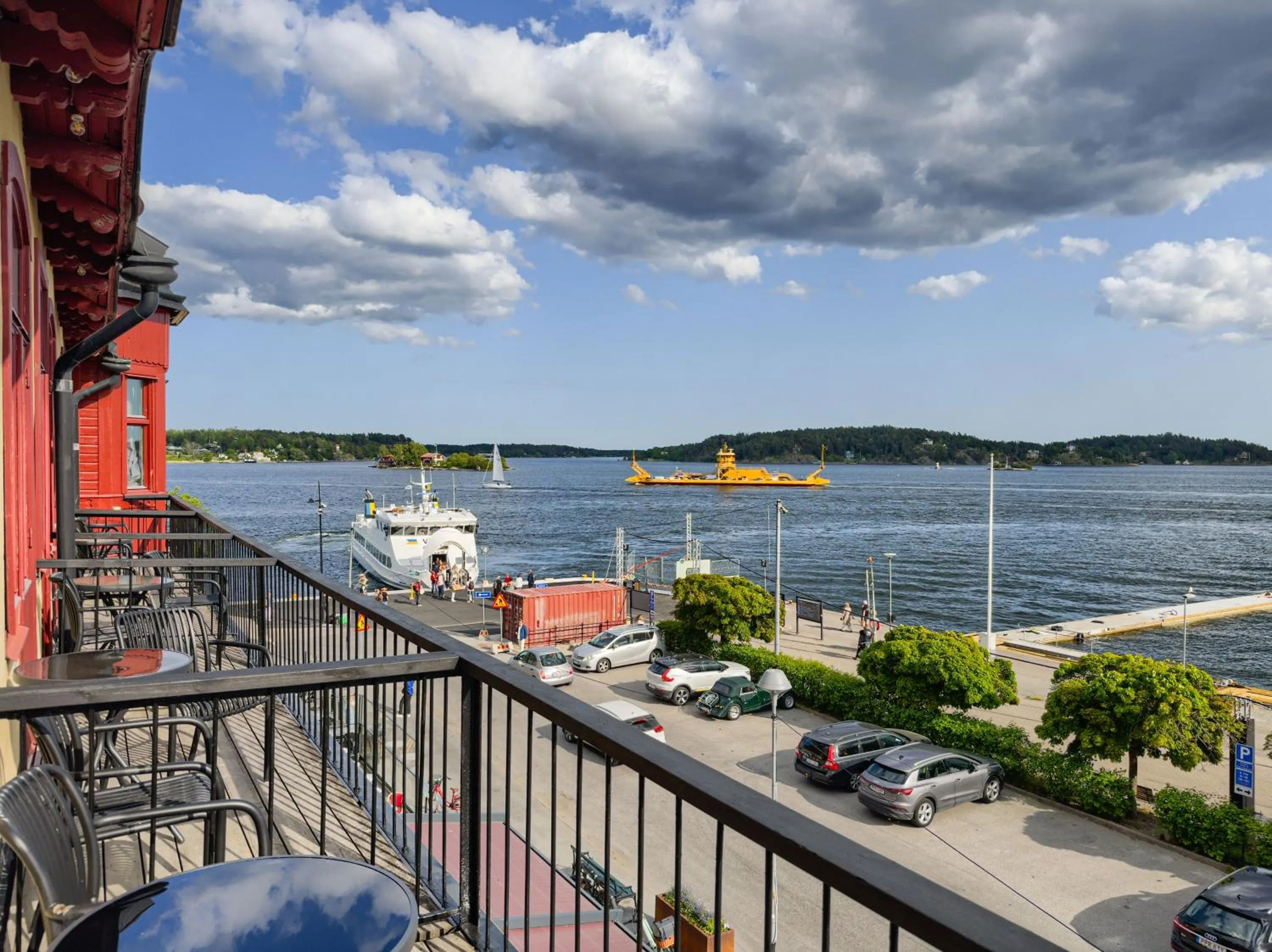 Sea view in Waxholms Hotell