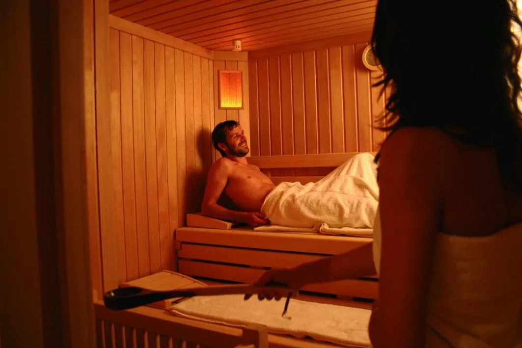 Sauna in Hotel Laurin
