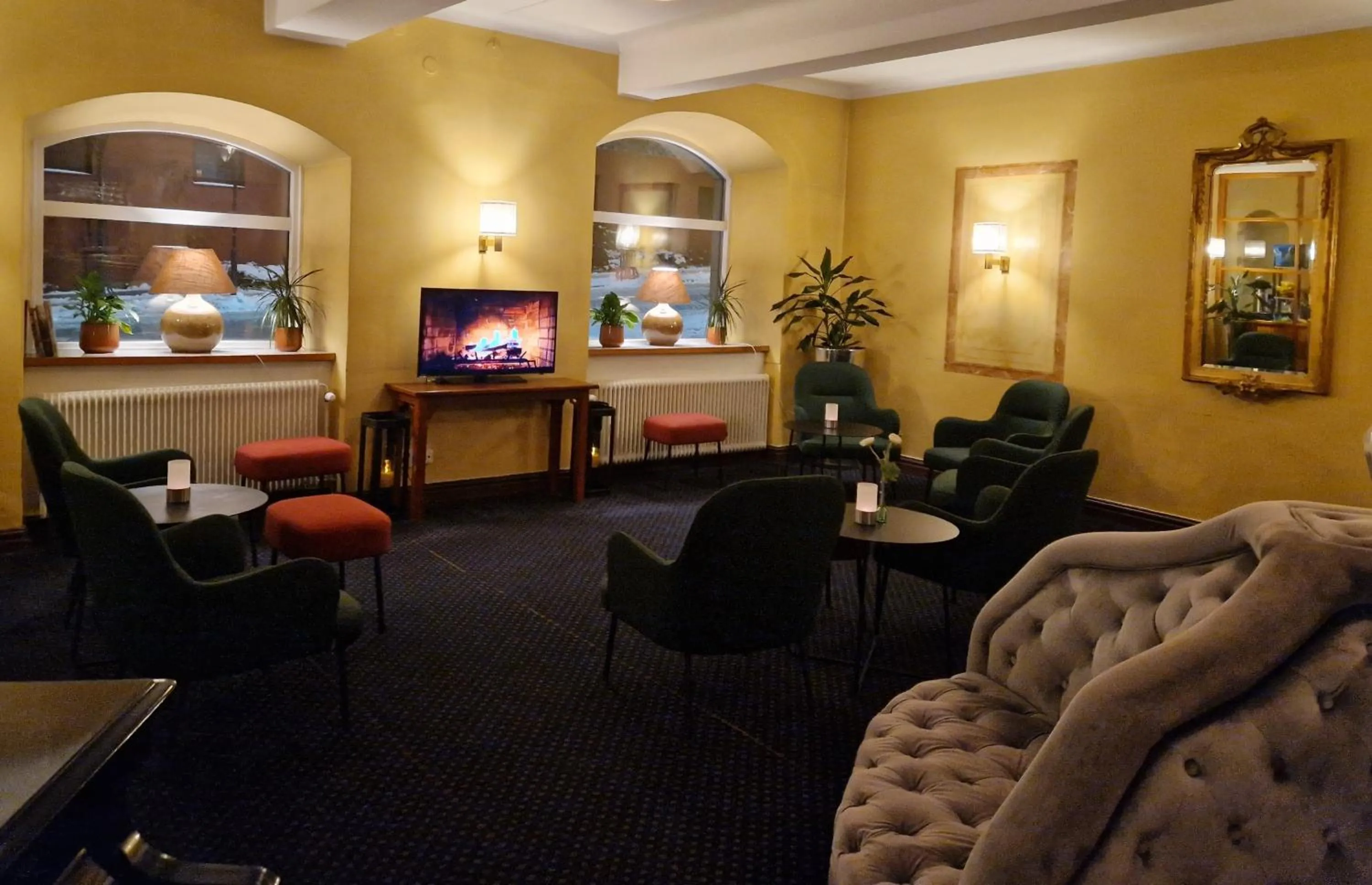 Lobby or reception in First Hotel Statt Örnsköldsvik