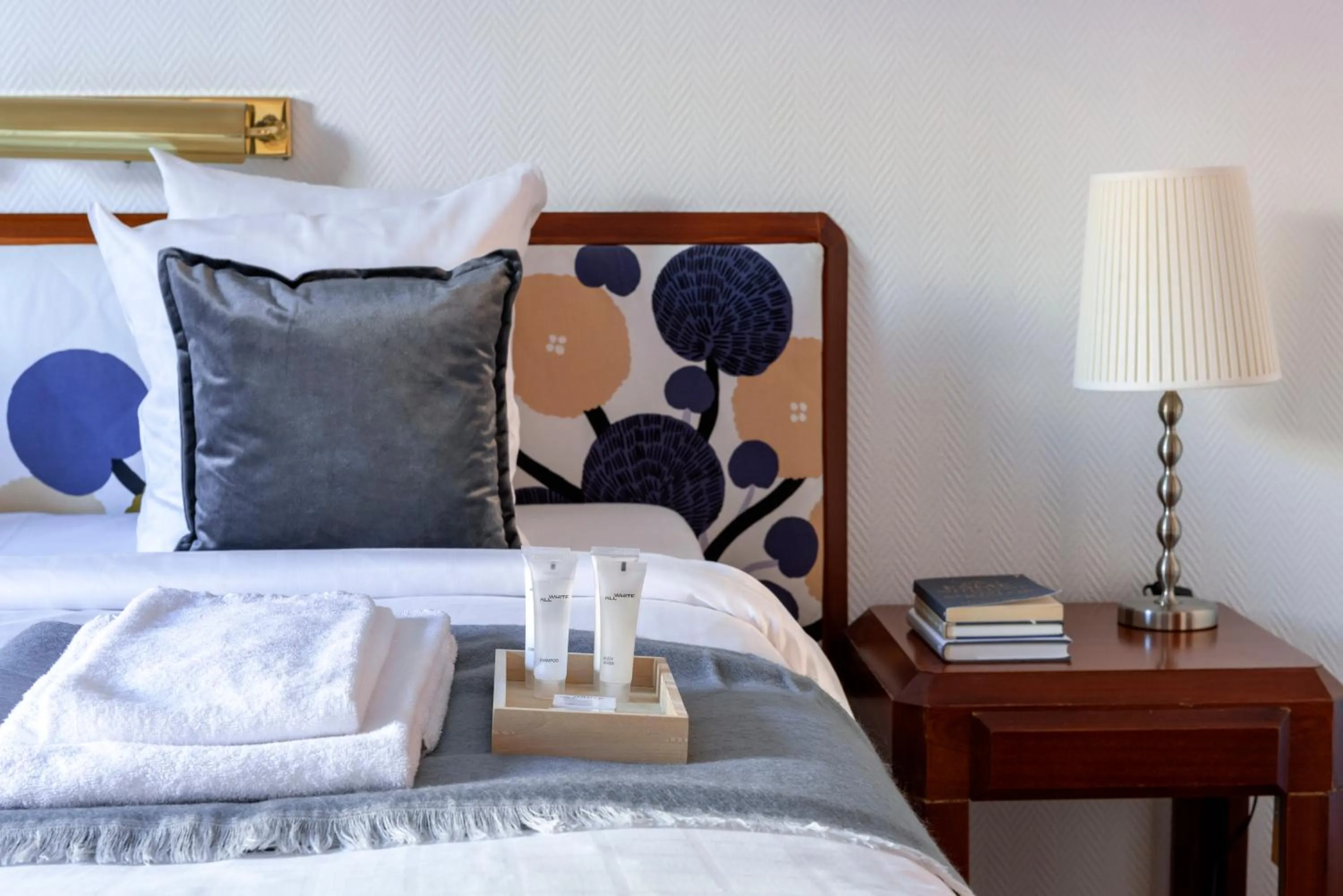 Decorative detail, Bed in First Hotel Statt Örnsköldsvik