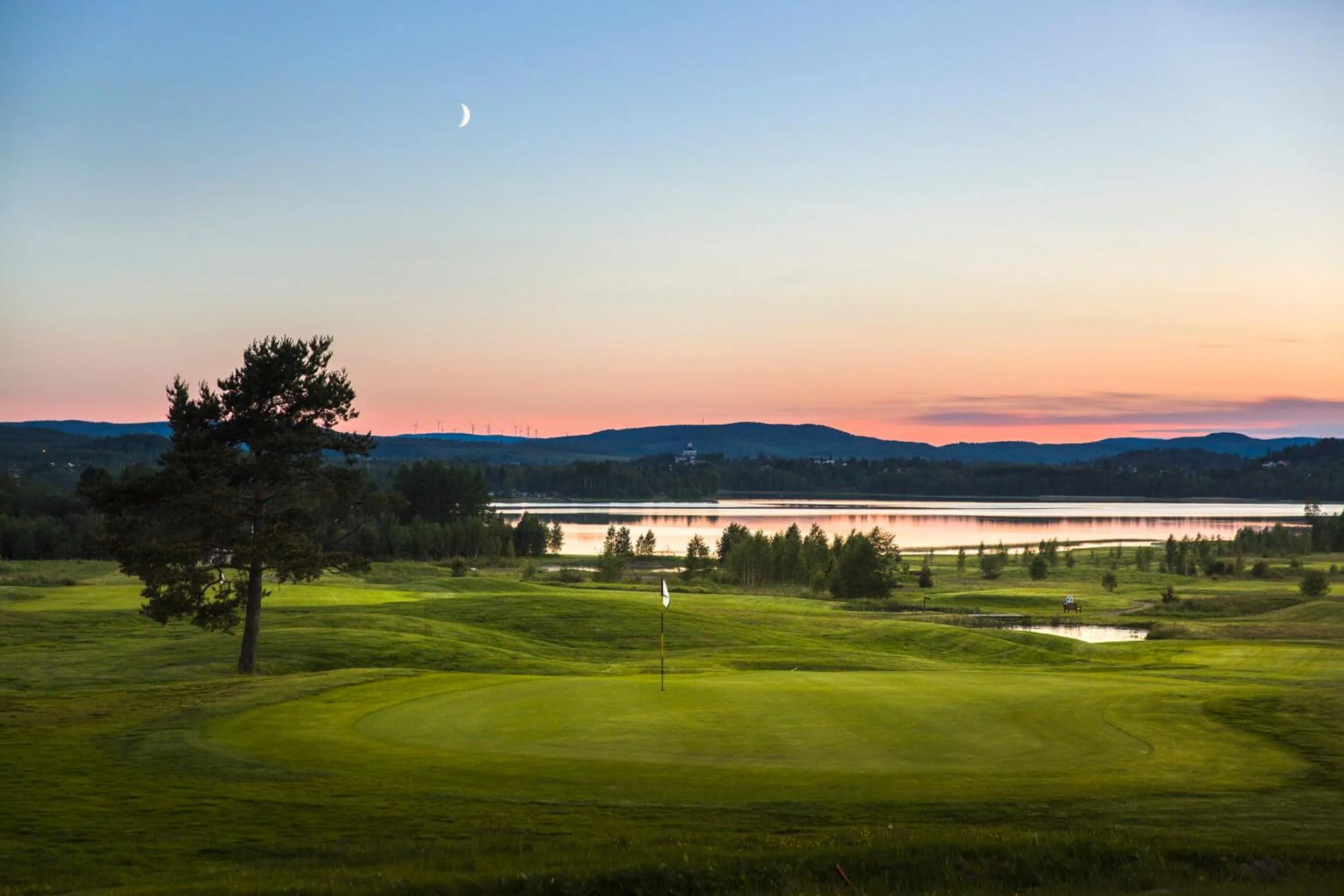 Golfcourse in First Hotel Statt Örnsköldsvik