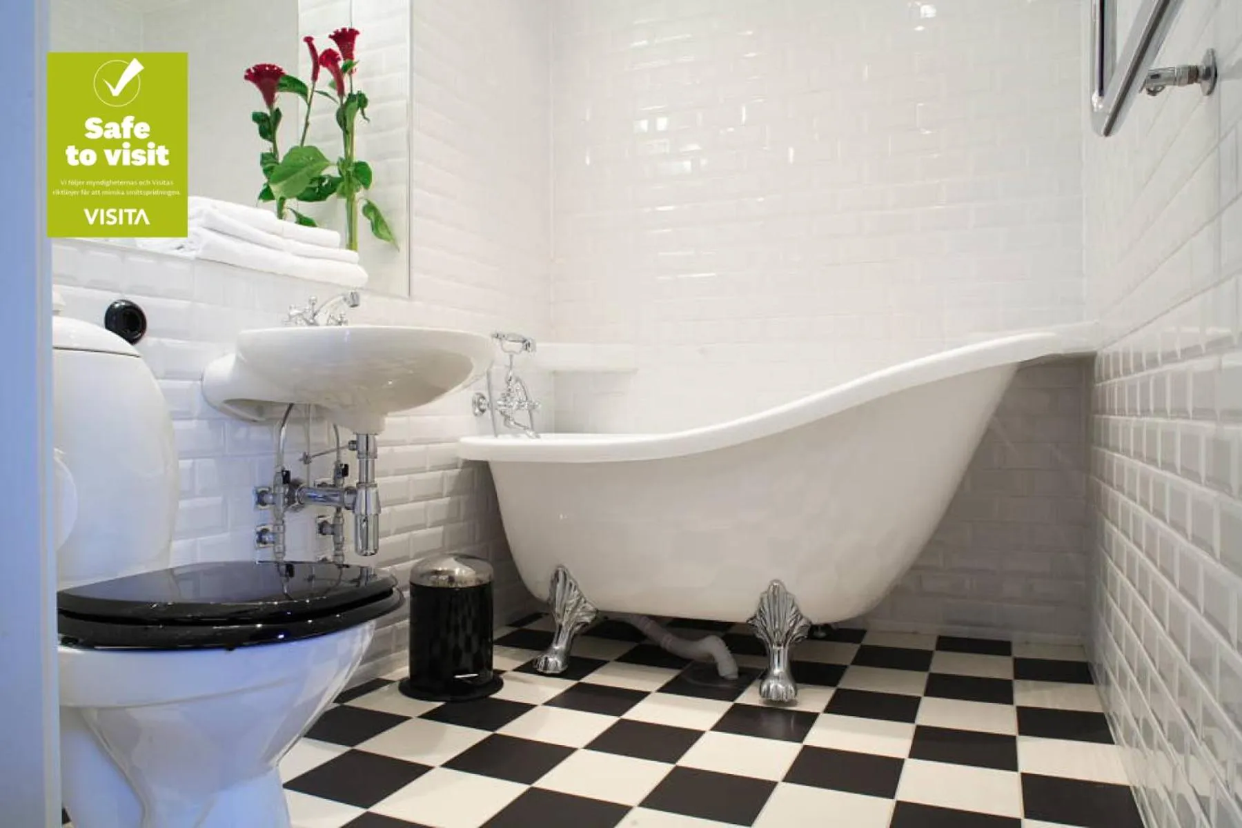 Bathroom in Bjertorp Slott