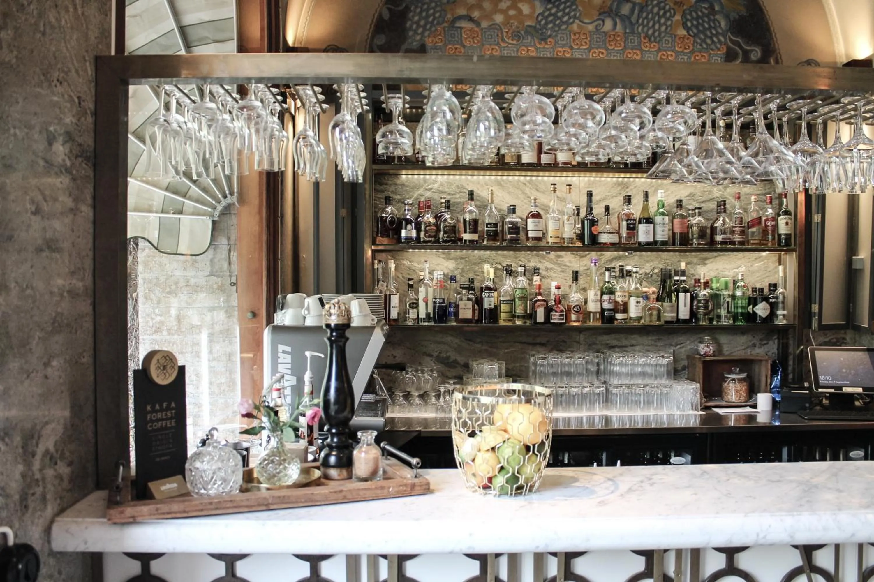 Lounge or bar in Bjertorp Slott