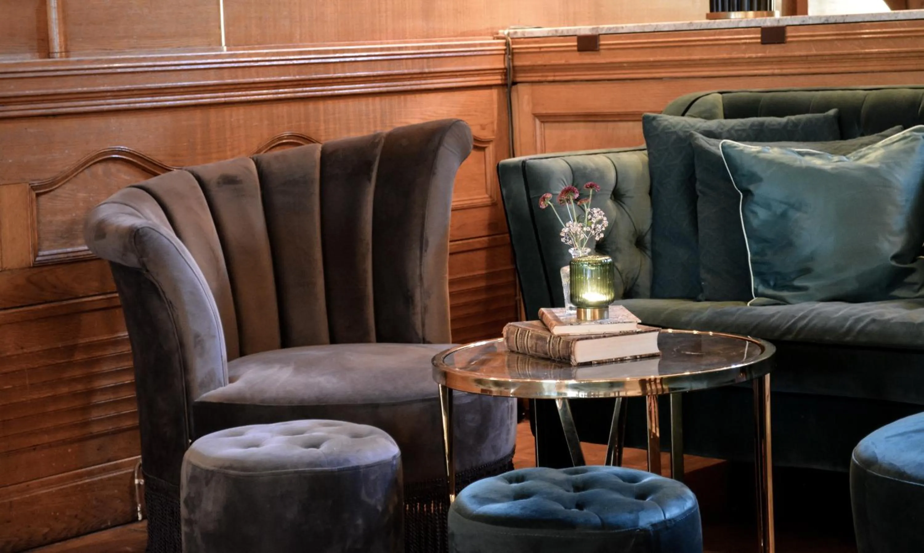 Lobby or reception in Bjertorp Slott