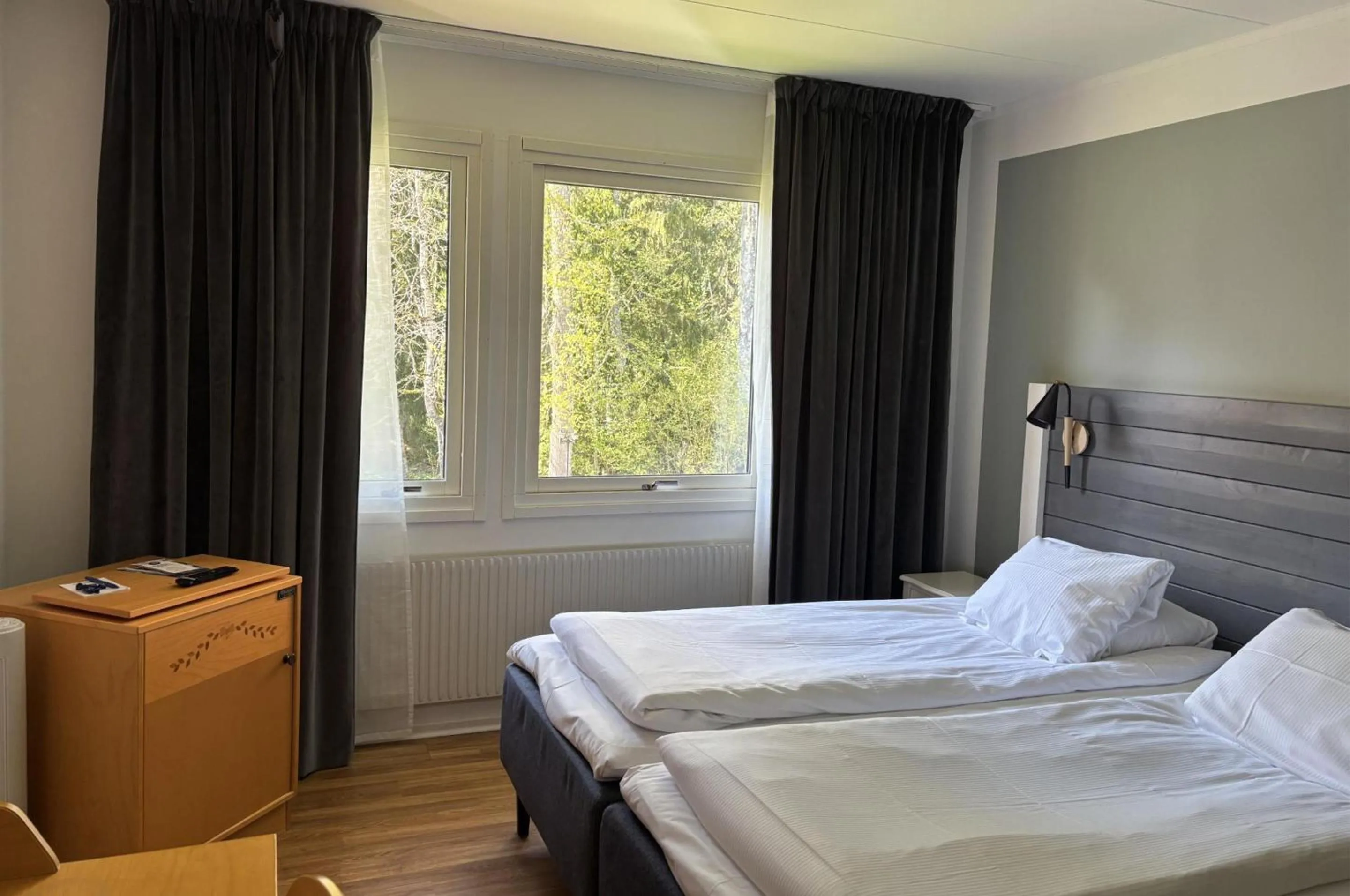 Bedroom, Bed in Hotel Ullinge