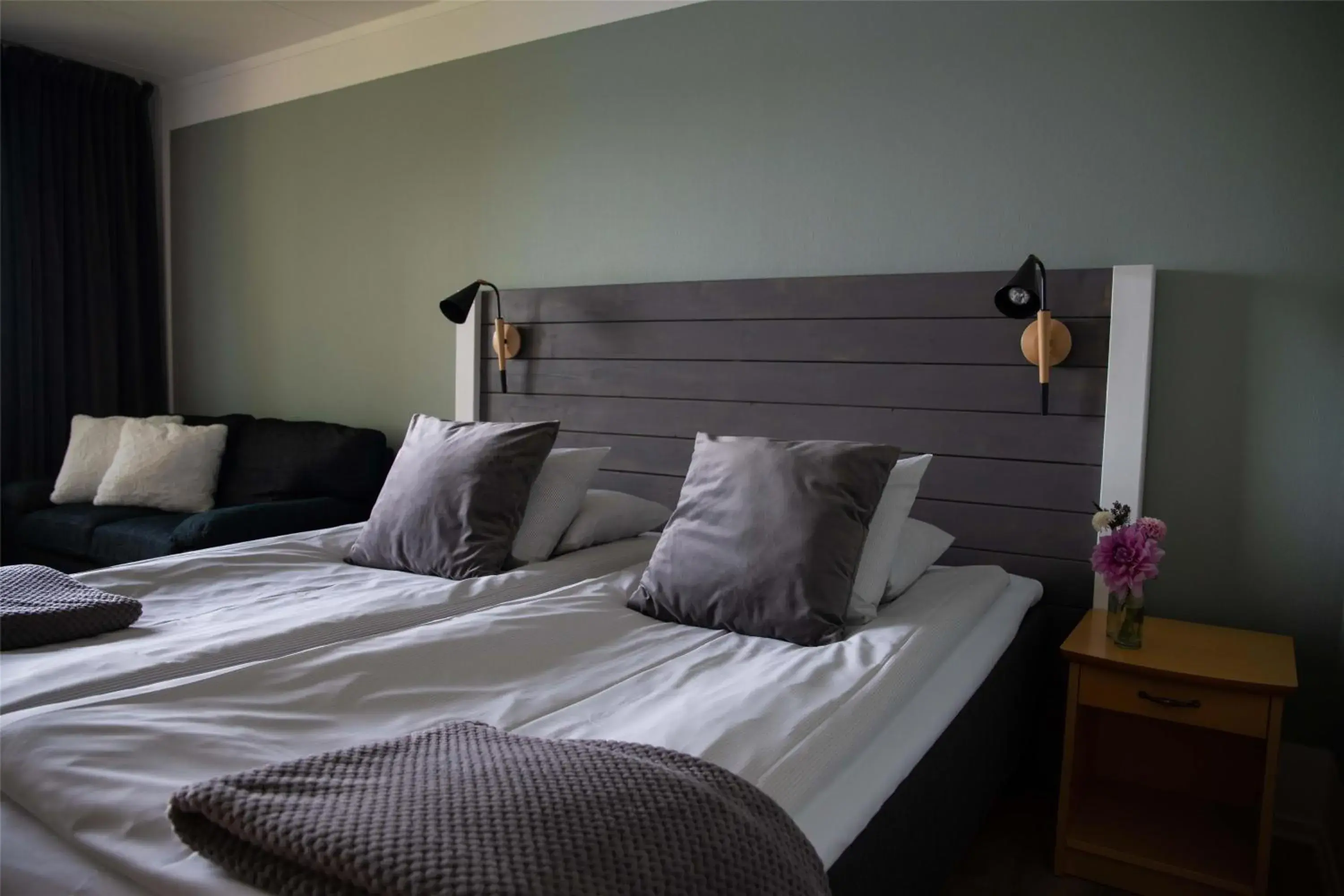 Bedroom, Bed in Hotel Ullinge Bedroom, Bed in Hotel Ullinge