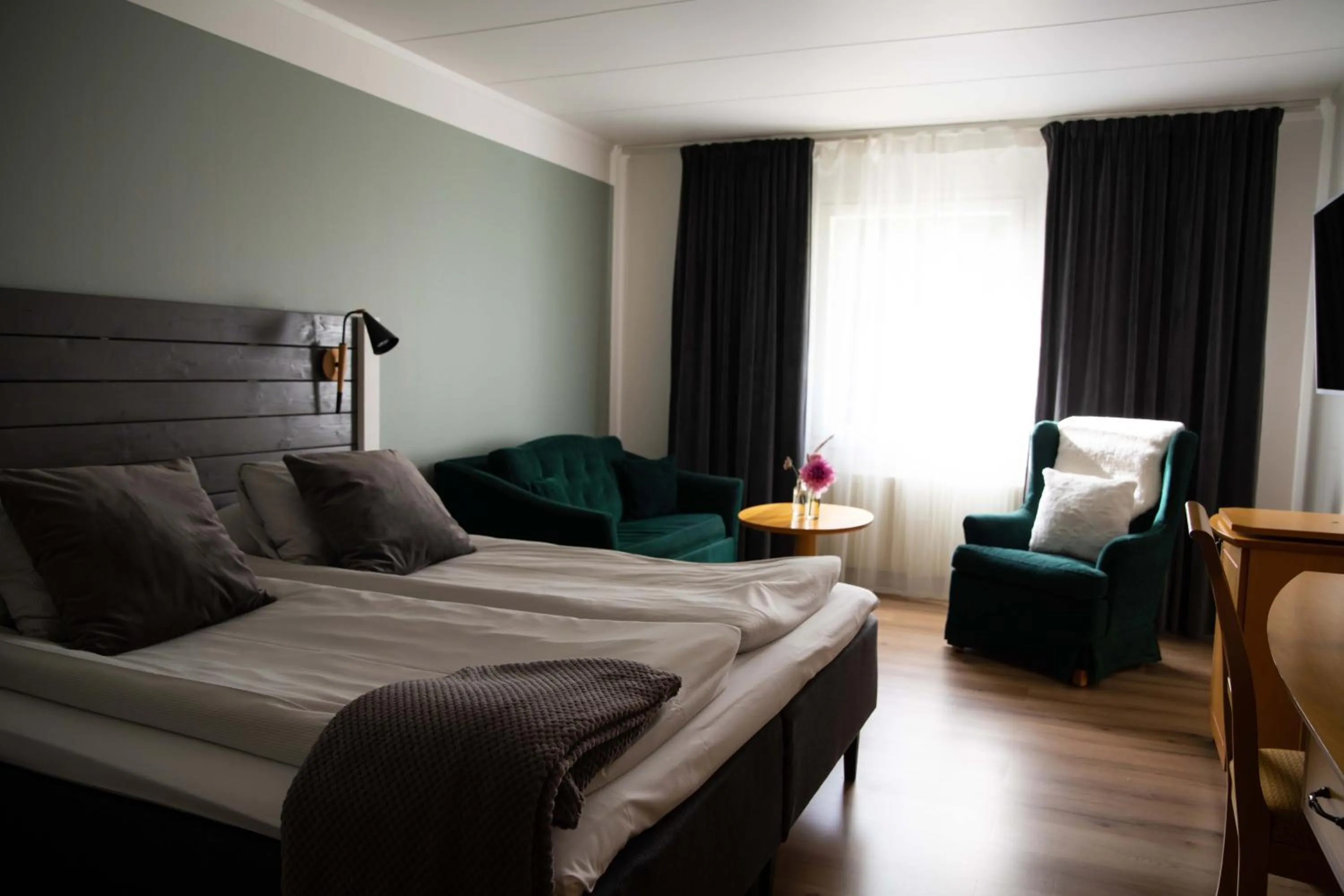 Photo of the whole room, Bed in Hotel Ullinge